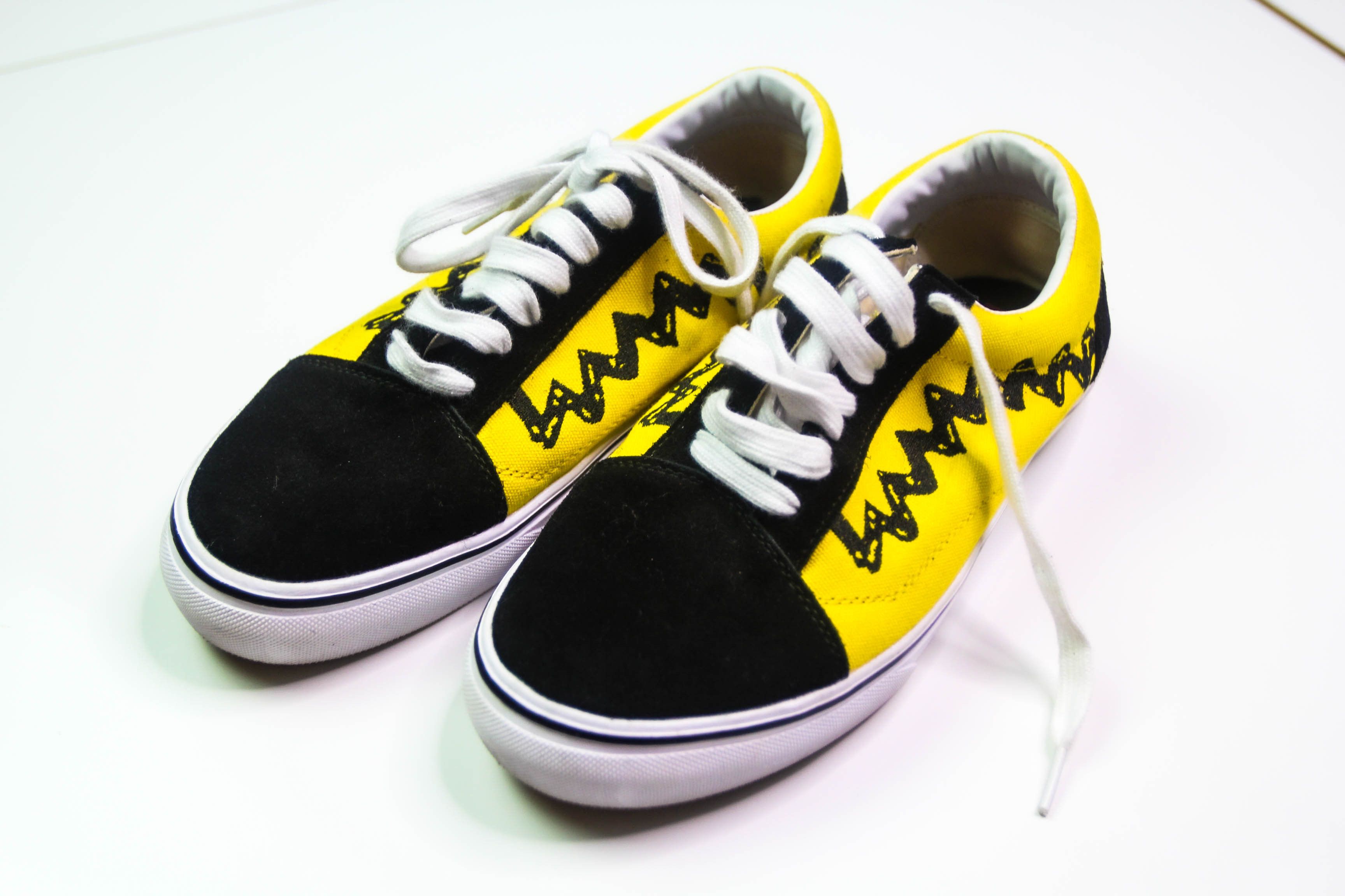 Peanuts Vans Peanuts Charlie Brown Old Skool Vans Grailed