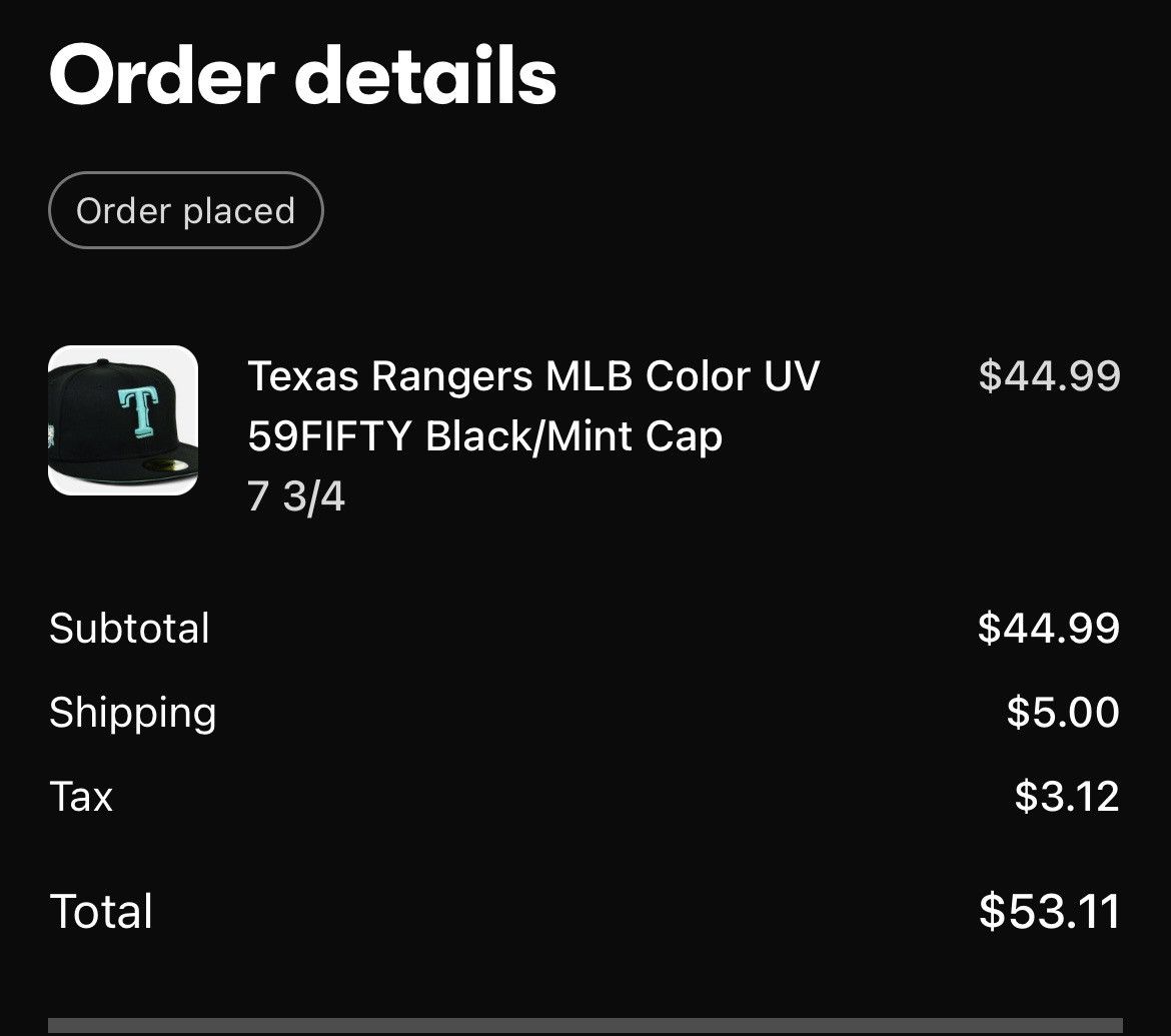 New Era New Era Lids Hat Drop Texas Rangers Exclusive Fitted Grailed