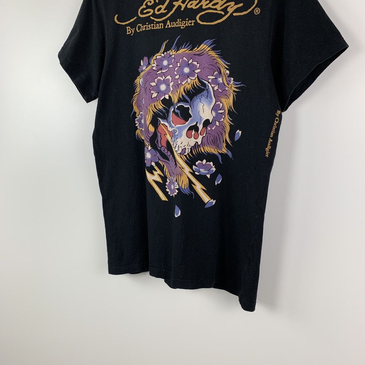 Christian Audigier × Ed Hardy × Vintage Vintage Ed Hardy By Christian Audigier Big Logo T-Shirt L Size US L / EU 52-54 / 3 - 6 Thumbnail