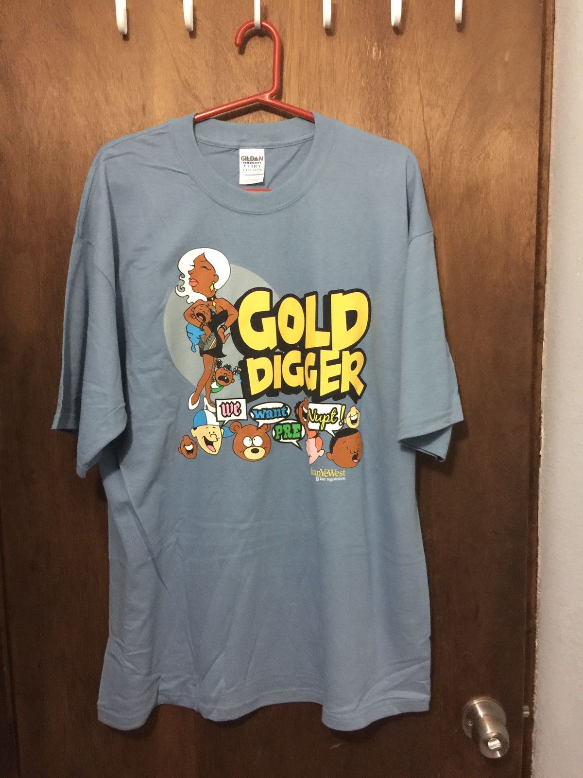 Kanye West Kanye West Gold Digger Late Registration Tee | Grailed