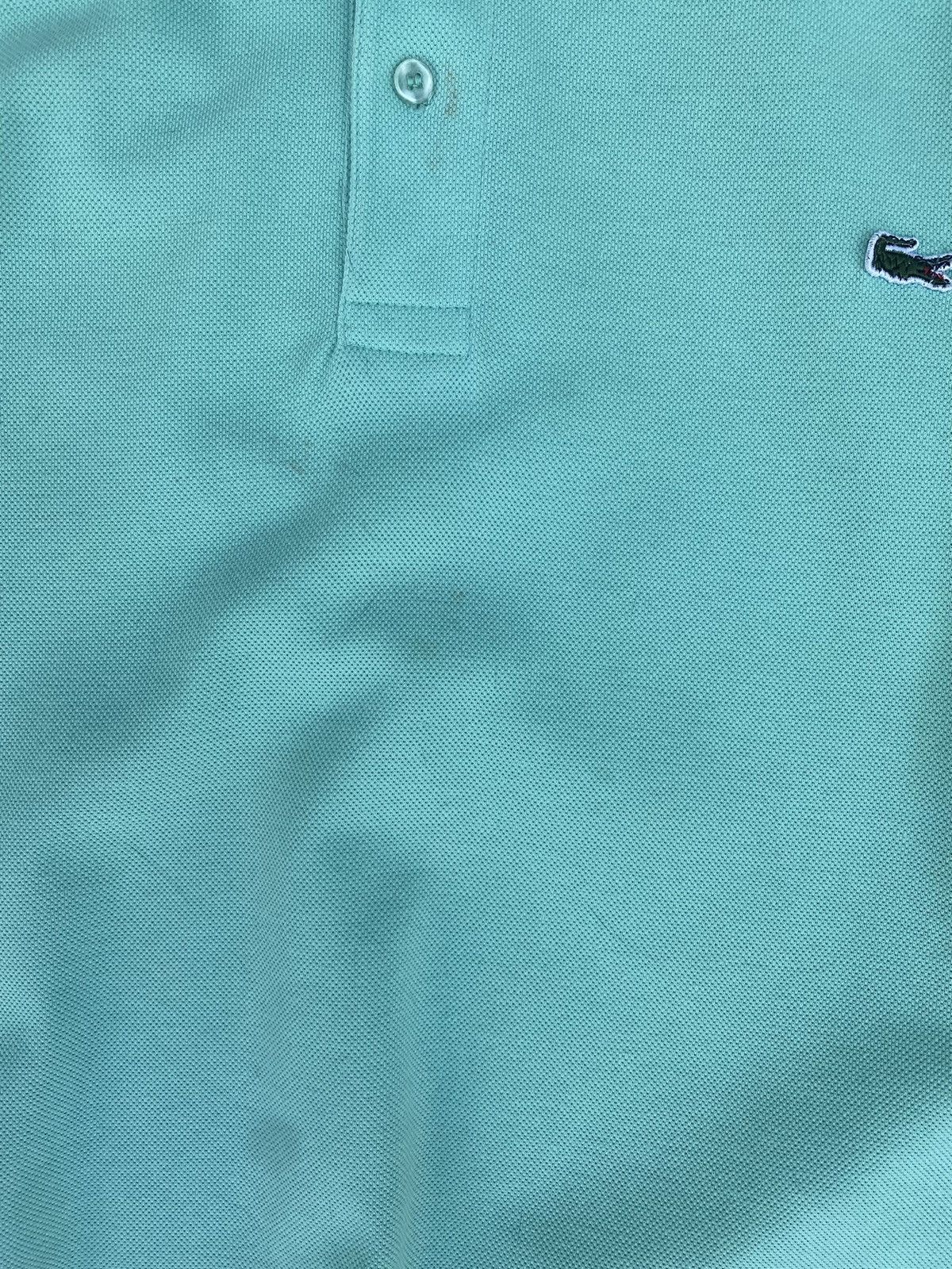 Lacoste × Vintage 90s Vintage Lacoste Single Stitched Polo Shirt Size US L / EU 52-54 / 3 - 6 Thumbnail