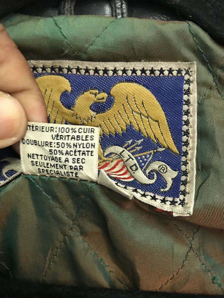 Avirex × Vintage Vintage Avirex Korean War Motorcycle Leather Jacket Size US L / EU 52-54 / 3 - 11 Thumbnail