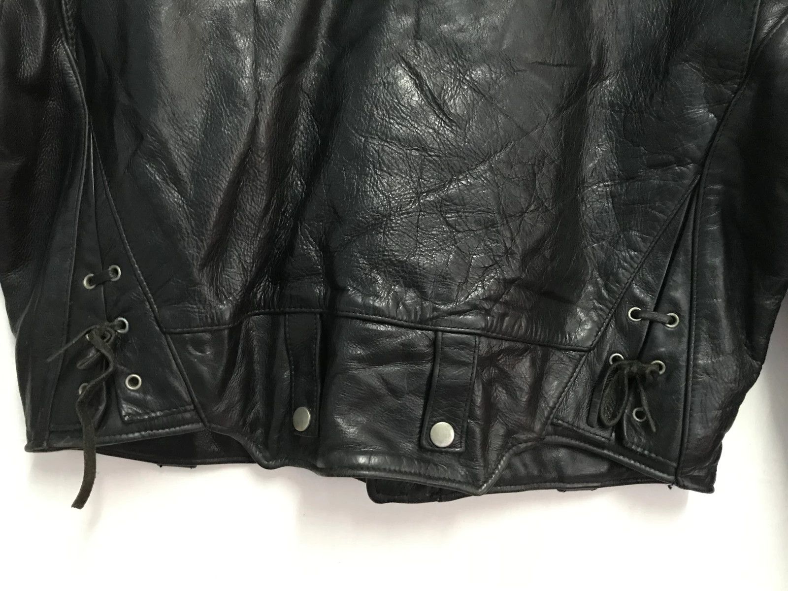 Avirex × Vintage Vintage Avirex Korean War Motorcycle Leather Jacket Size US L / EU 52-54 / 3 - 16 Thumbnail