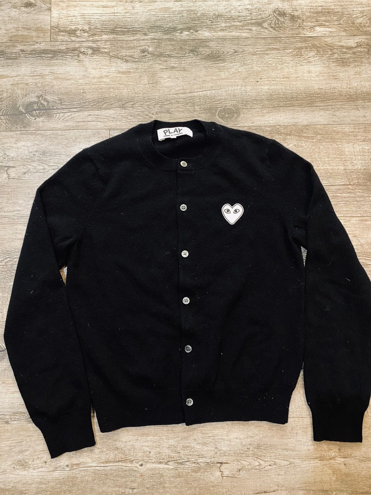 Comme Des Garcons Play Cardigan | Grailed Comme Des Garcons Play Cardigan | Grailed