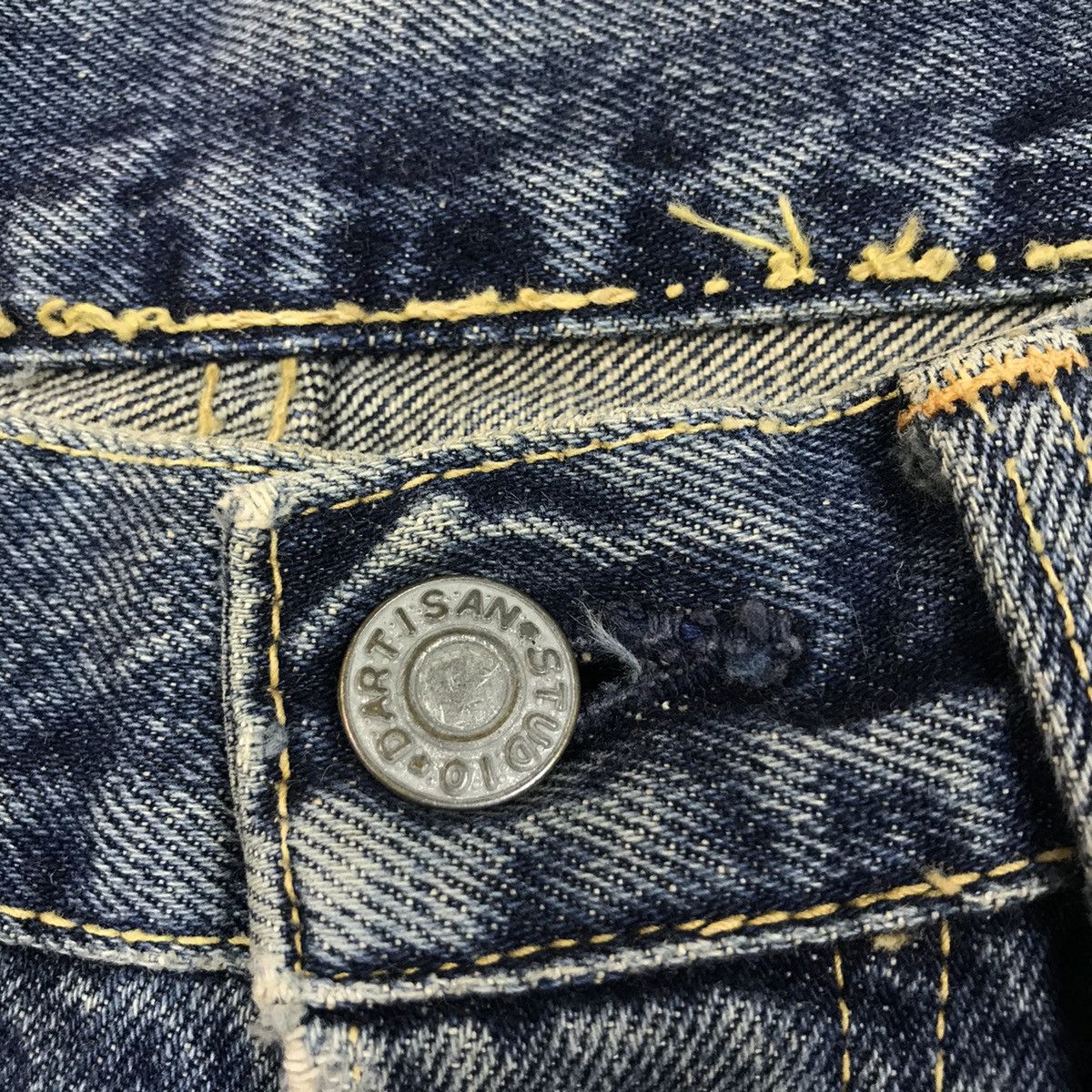 Japanese Brand × Studio D'Artisan 💣STUDIO D’ARTISAN 🐽 Pig Custom Design Denim Jeans Size US 30 / EU 46 - 5 Thumbnail