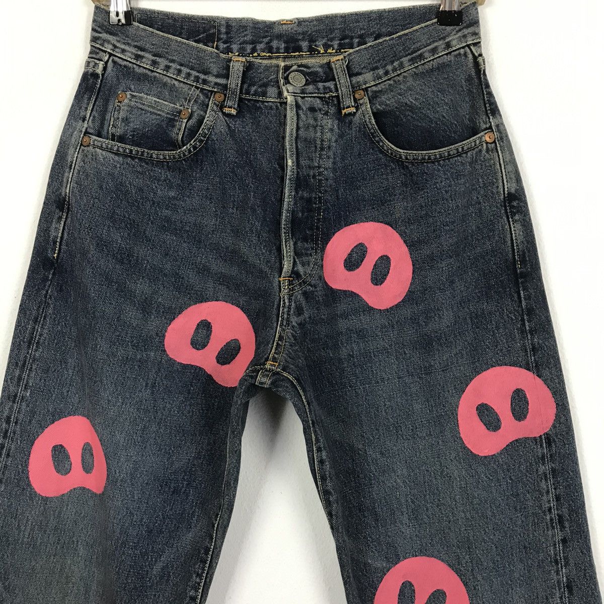 Japanese Brand × Studio D'Artisan 💣STUDIO D’ARTISAN 🐽 Pig Custom Design Denim Jeans Size US 30 / EU 46 - 2 Thumbnail