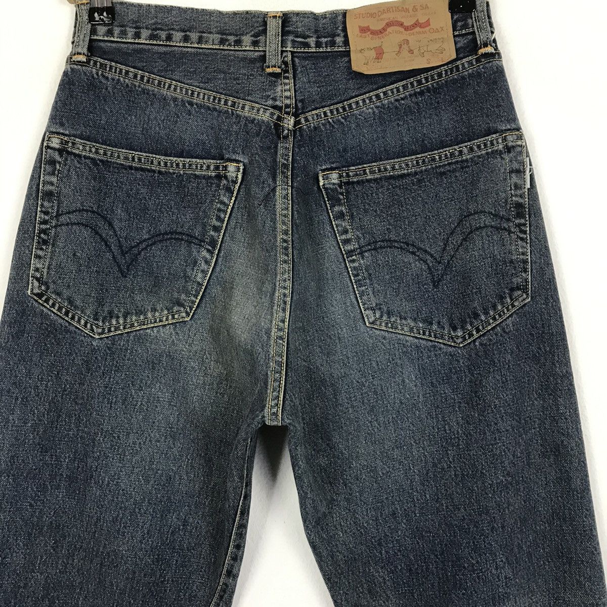 Japanese Brand × Studio D'Artisan 💣STUDIO D’ARTISAN 🐽 Pig Custom Design Denim Jeans Size US 30 / EU 46 - 7 Thumbnail