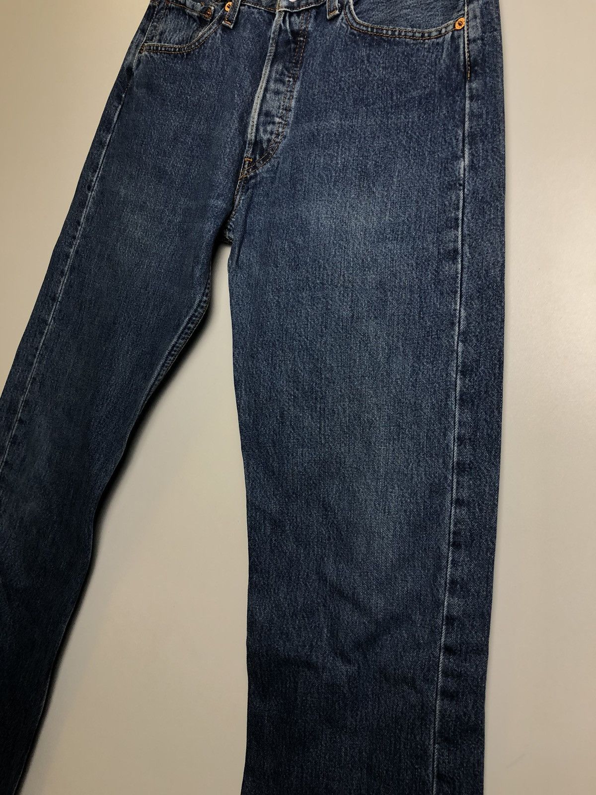 Levi's Vintage Levi’s 501 Blue Denim Jeans size 29x30 Size US 29 - 4 Thumbnail
