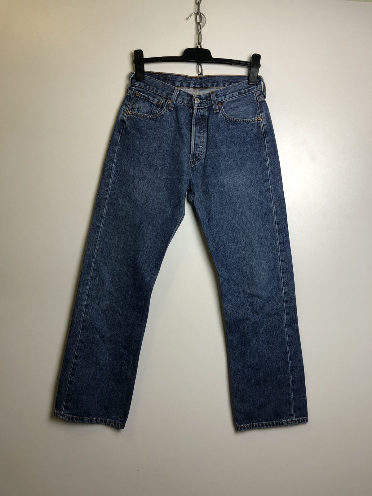 Levi's Vintage Levi’s 501 Blue Denim Jeans size 29x30 Size US 29 - 2 Thumbnail