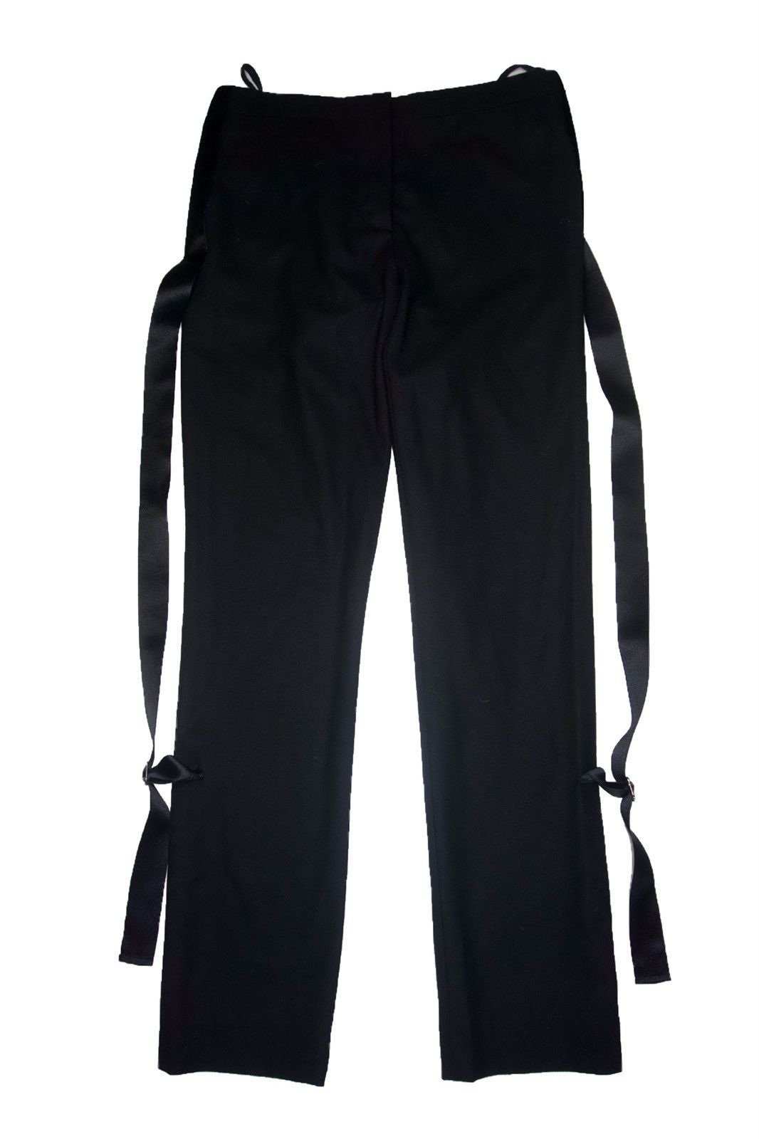 名作⭐️本人期 helmut lang bondage pants archive Helmut Lang 1999 Bondage Trousers with Zipped Pockets and