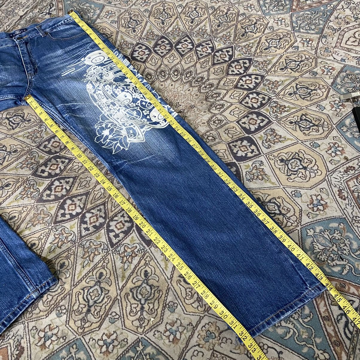 Japanese Brand Japanese Brand BUDEN Denim Piggy Printed Jeans Size US 34 / EU 50 - 19 Thumbnail