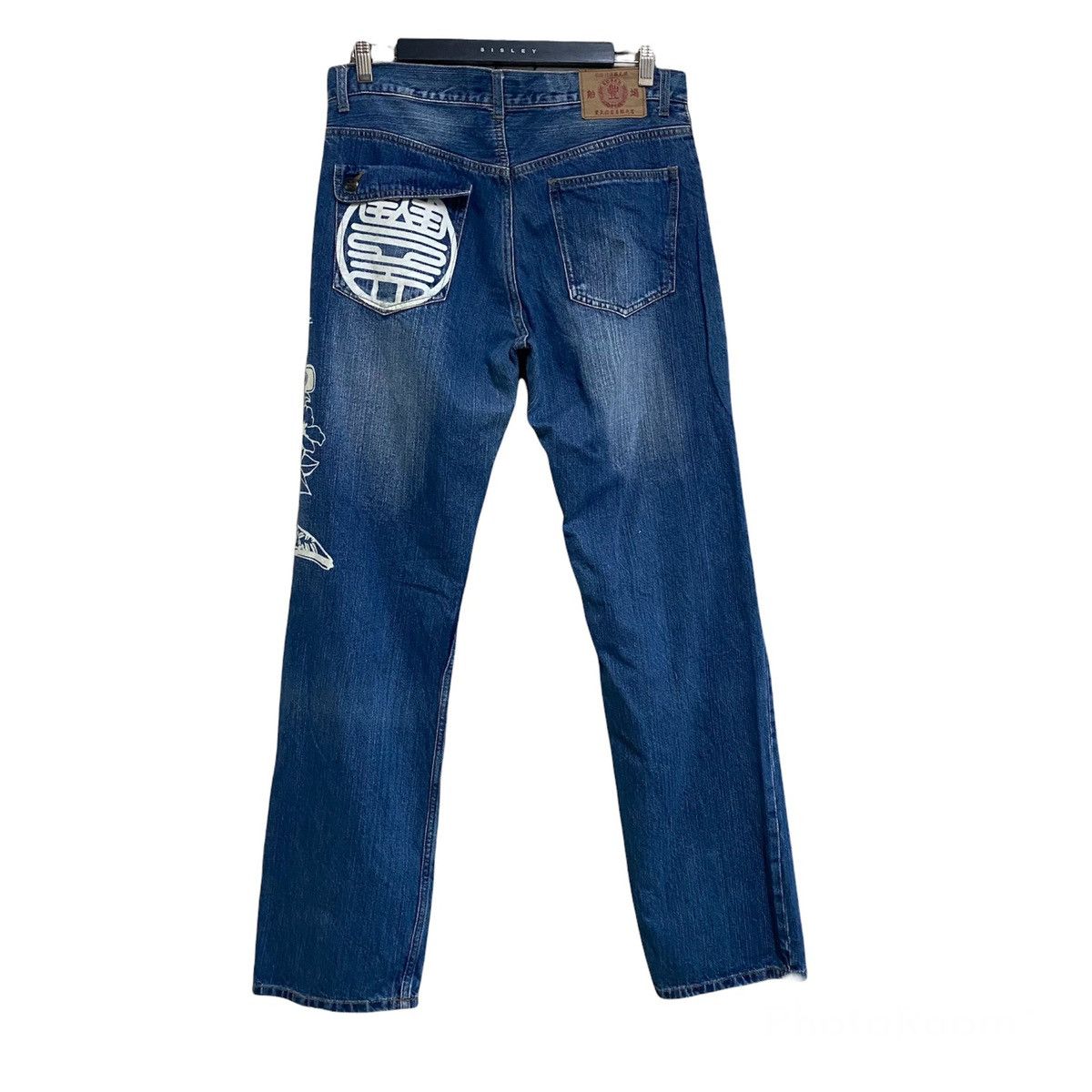 Japanese Brand Japanese Brand BUDEN Denim Piggy Printed Jeans Size US 34 / EU 50 - 3 Thumbnail