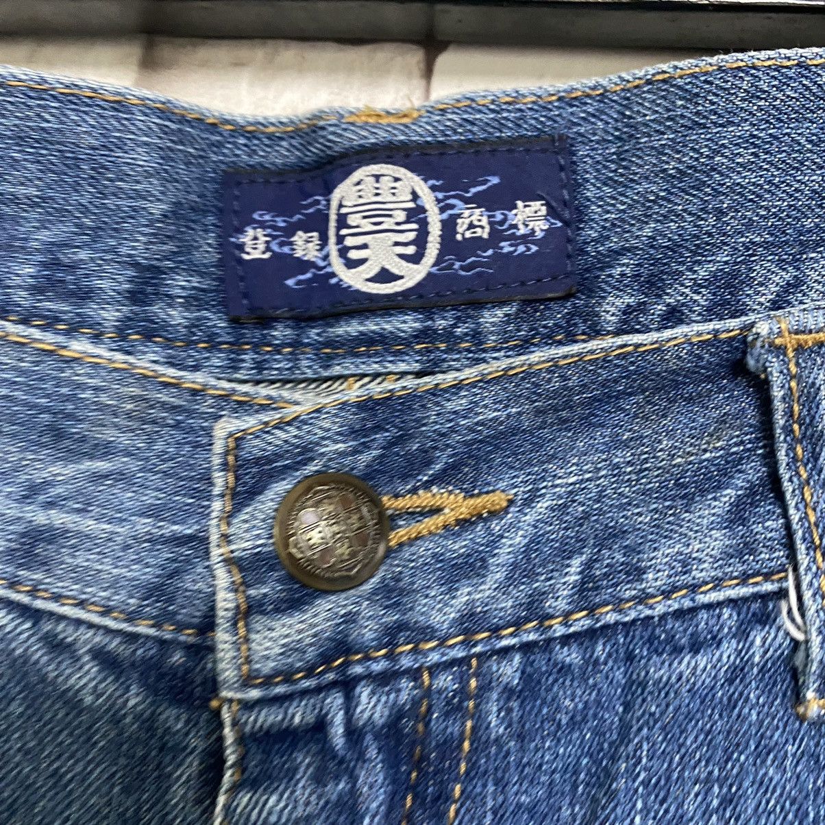 Japanese Brand Japanese Brand BUDEN Denim Piggy Printed Jeans Size US 34 / EU 50 - 10 Thumbnail