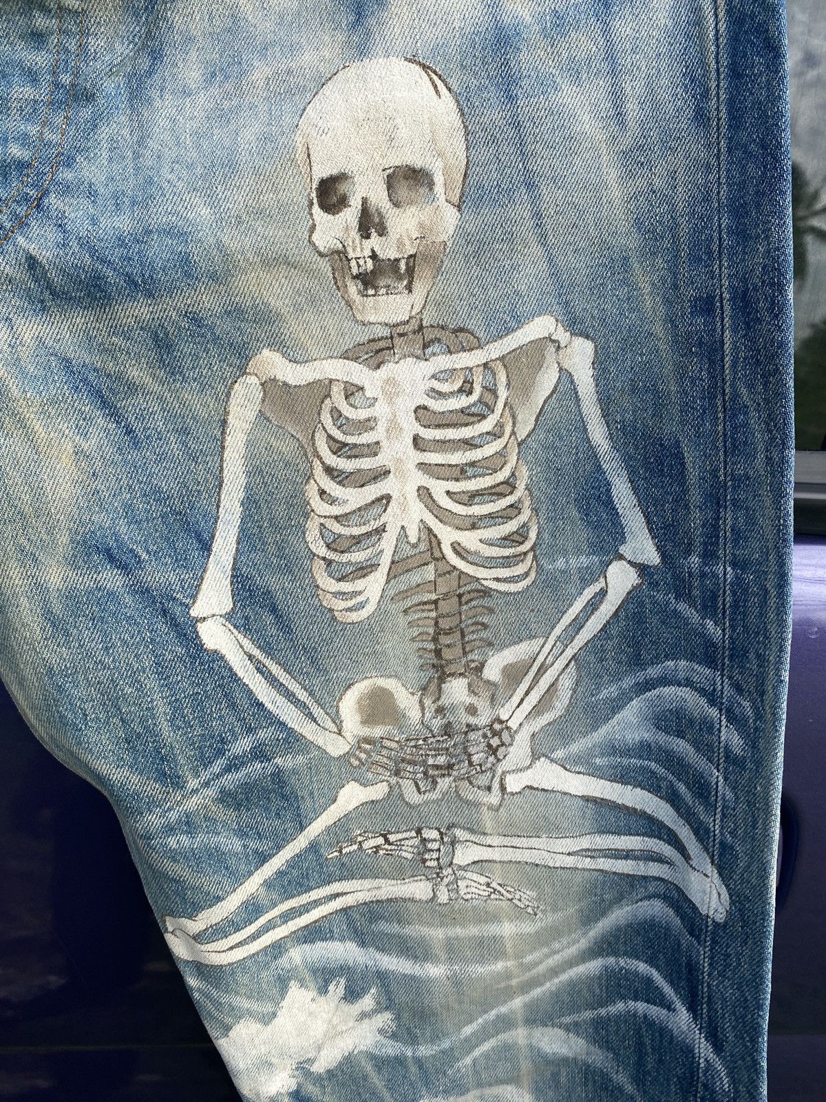 Japanese Brand × Vintage Rare 🔥🔥🔥vintage selvage denim pant Size US 34 / EU 50 - 2 Thumbnail
