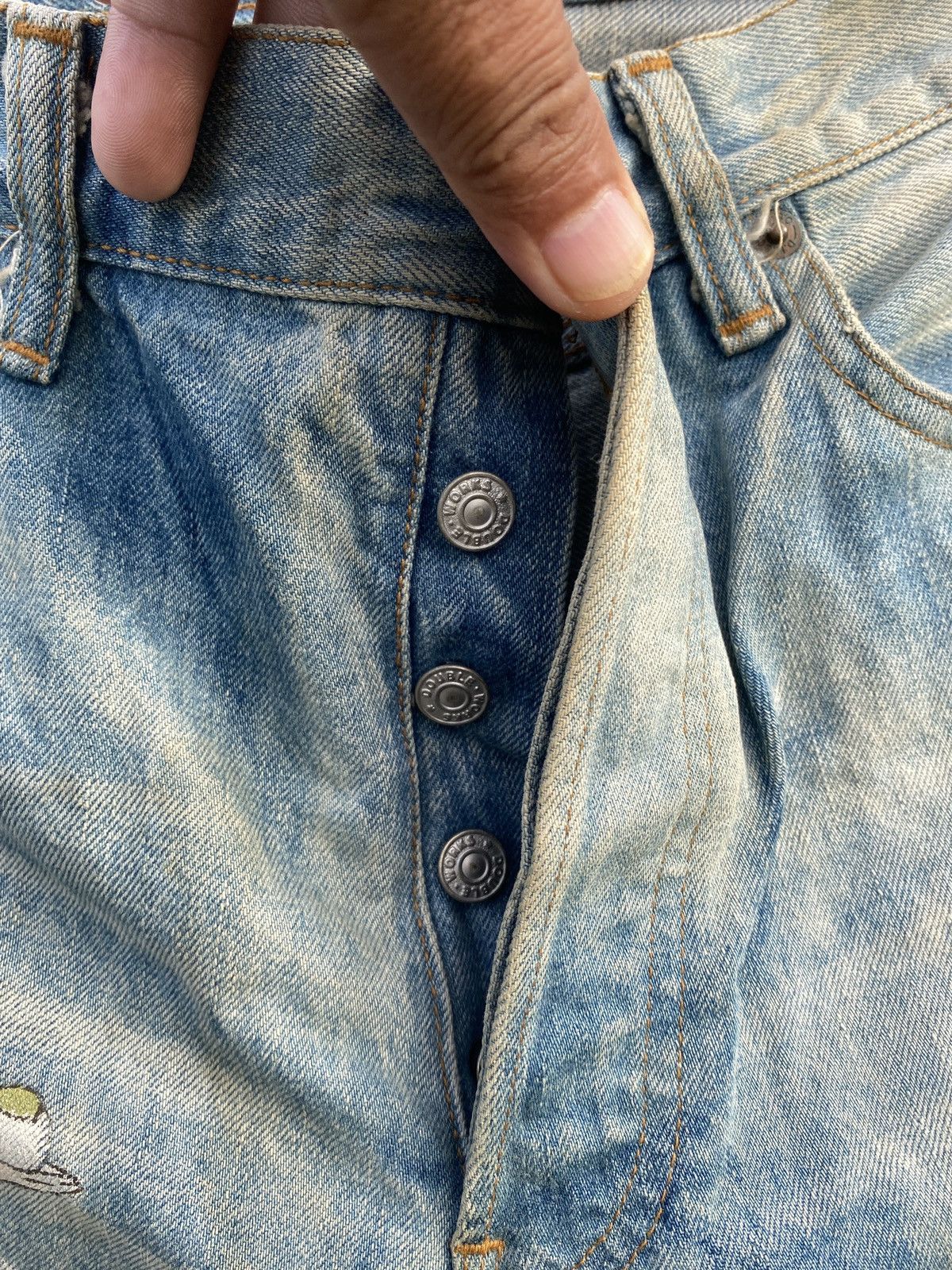 Japanese Brand × Vintage Rare 🔥🔥🔥vintage selvage denim pant Size US 34 / EU 50 - 4 Thumbnail