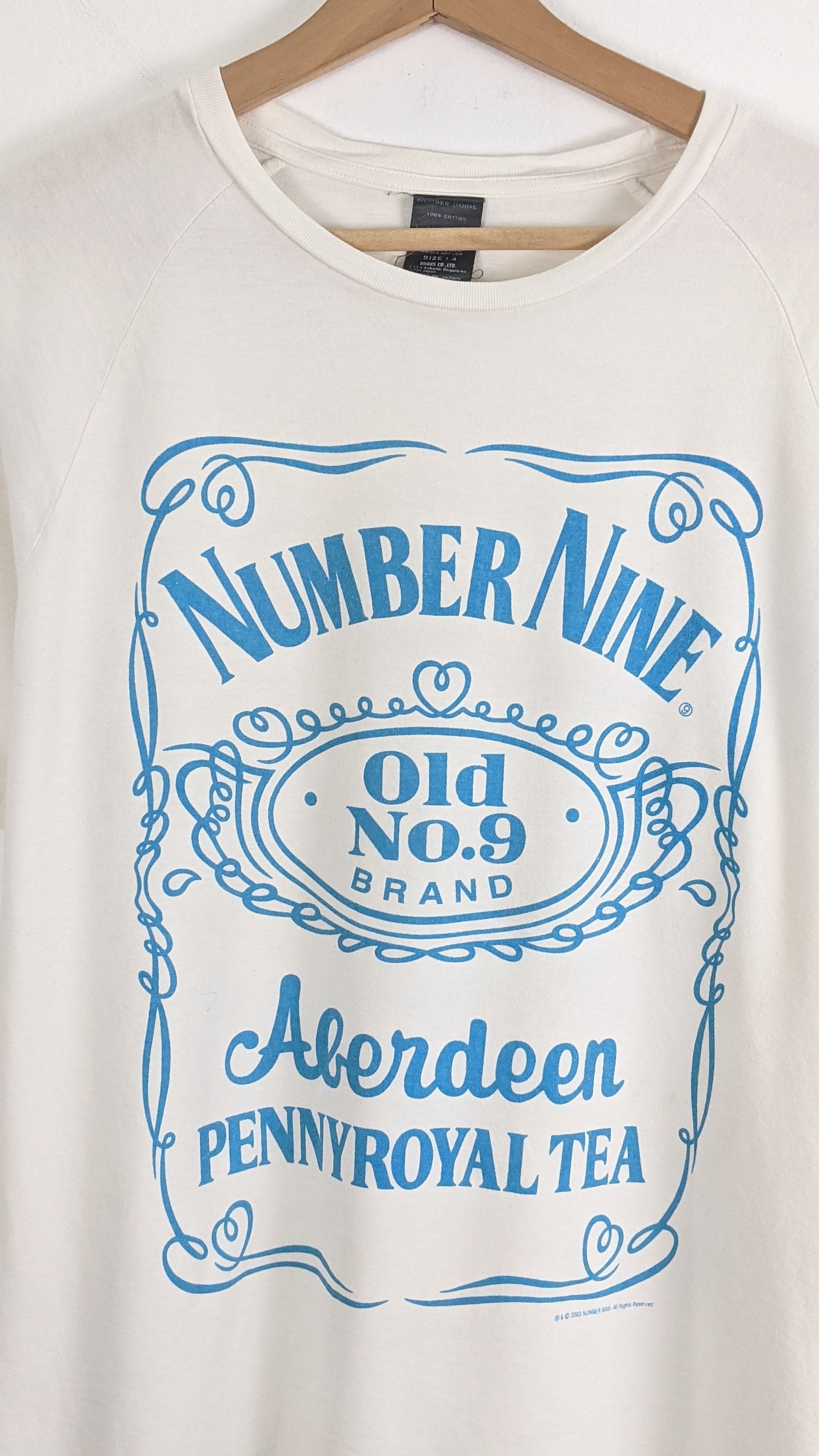 Number (N)ine Number Nine Pennyroyal Tea Nirvana shirt Size US L / EU 52-54 / 3 - 2 Thumbnail