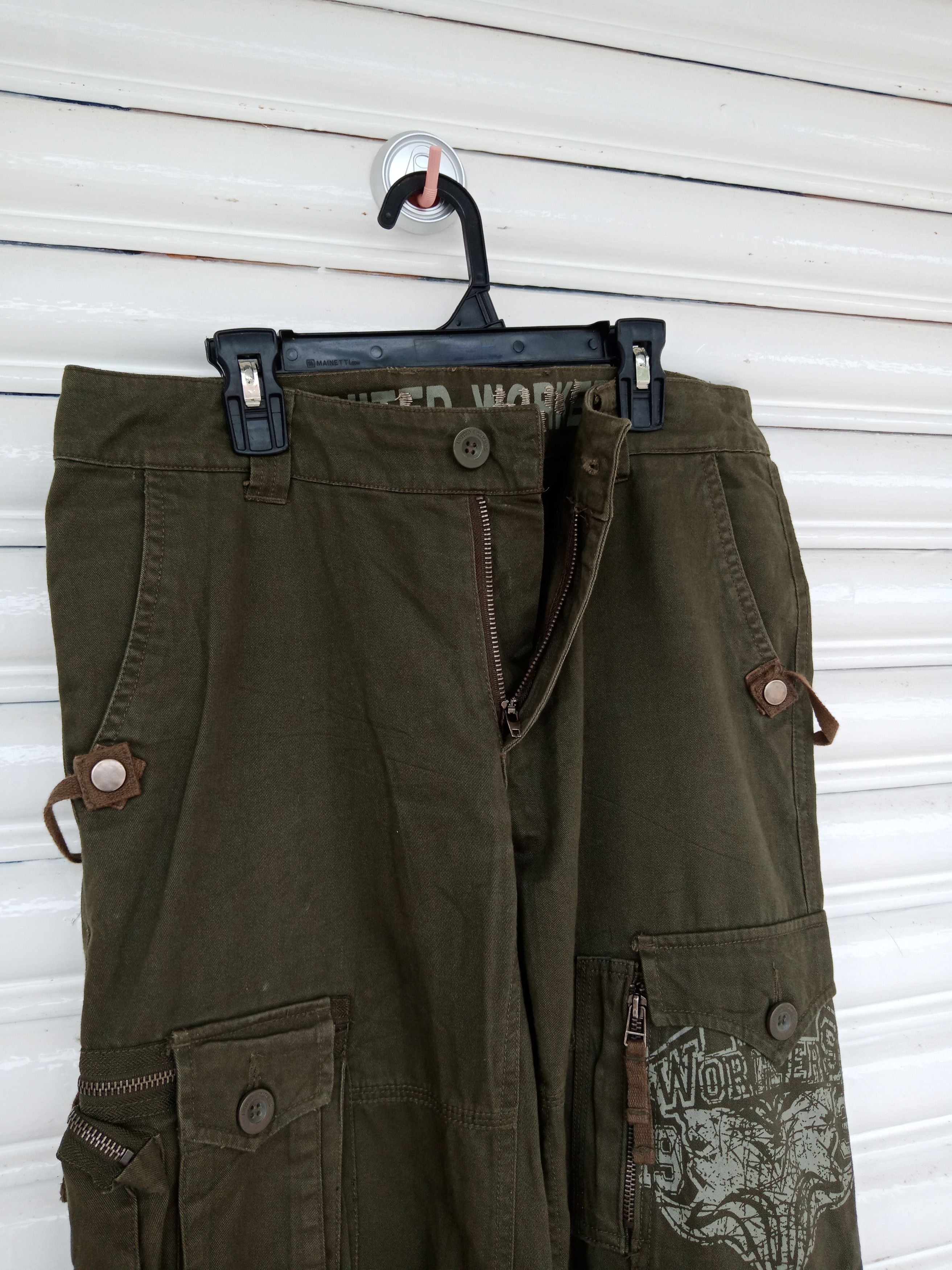 In The Attic United Workers Bondage Multipockets Cargo Size US 33 - 9 Thumbnail