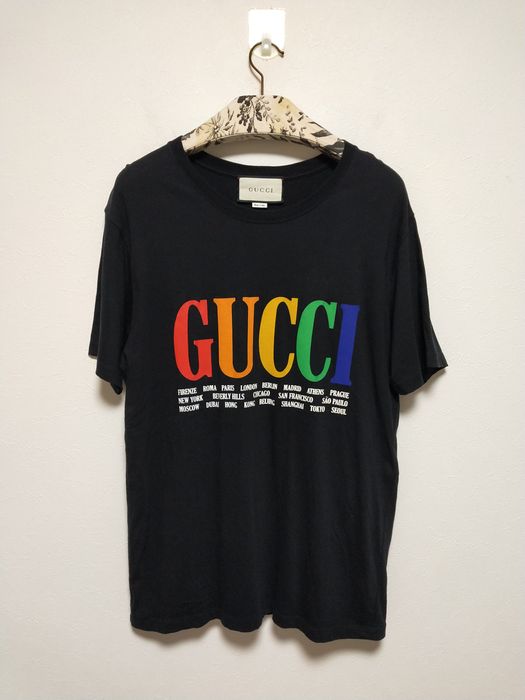 Gucci hot sale cities tee