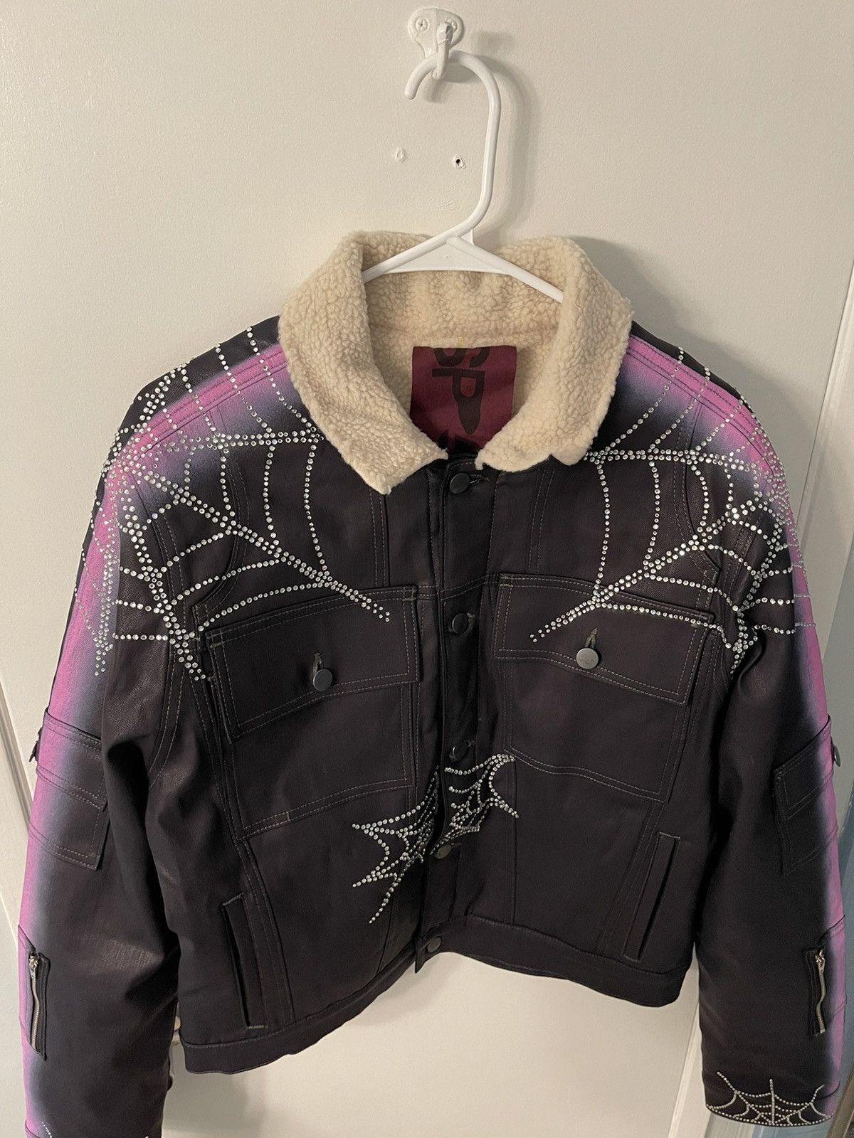 Spider × Young Thug Spider Worldwide SP5DER Trucker Jacket | Grailed