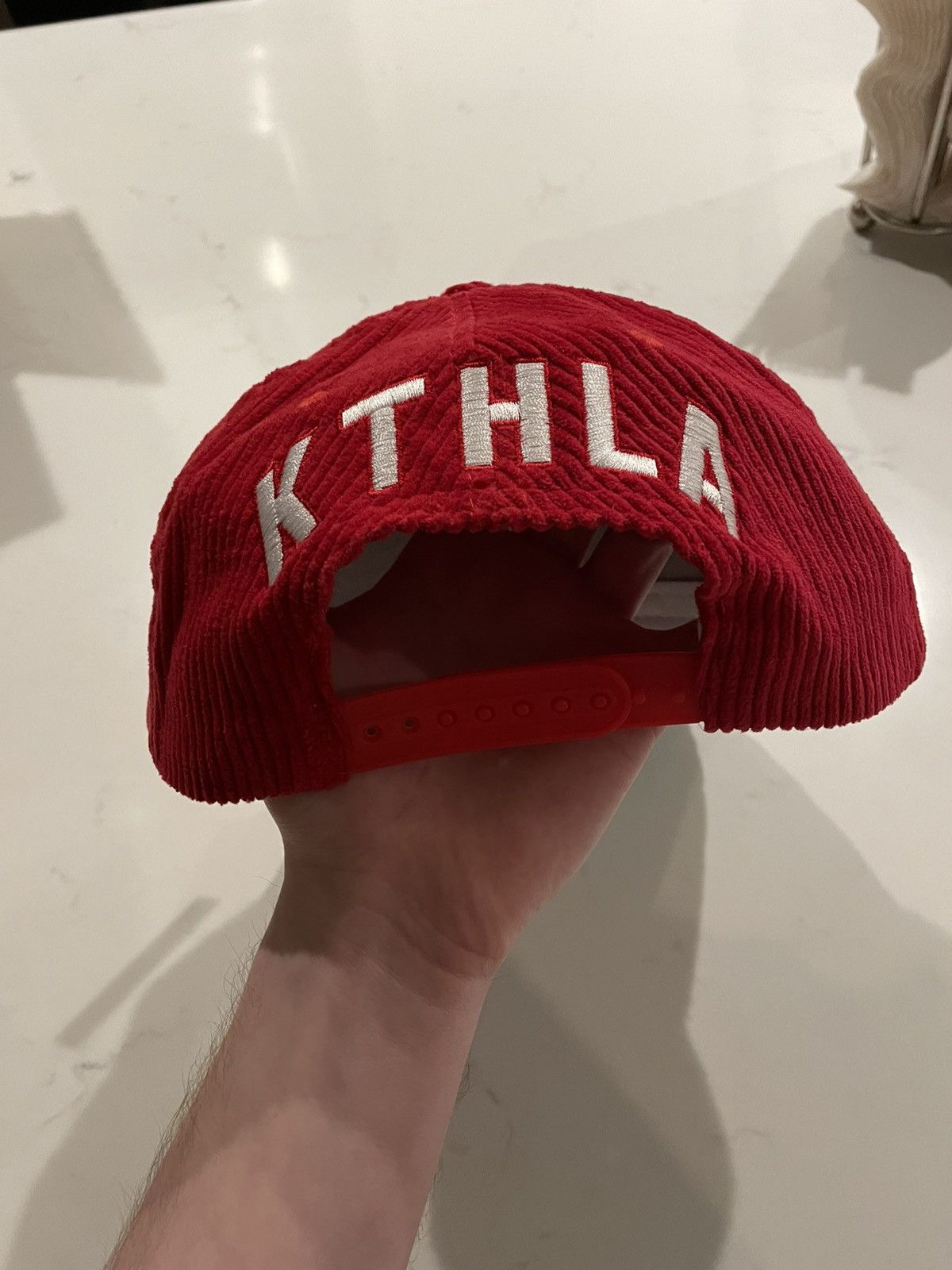 KILLTHEHYPE outlets LA DODGERS RED CORDUROY HAT