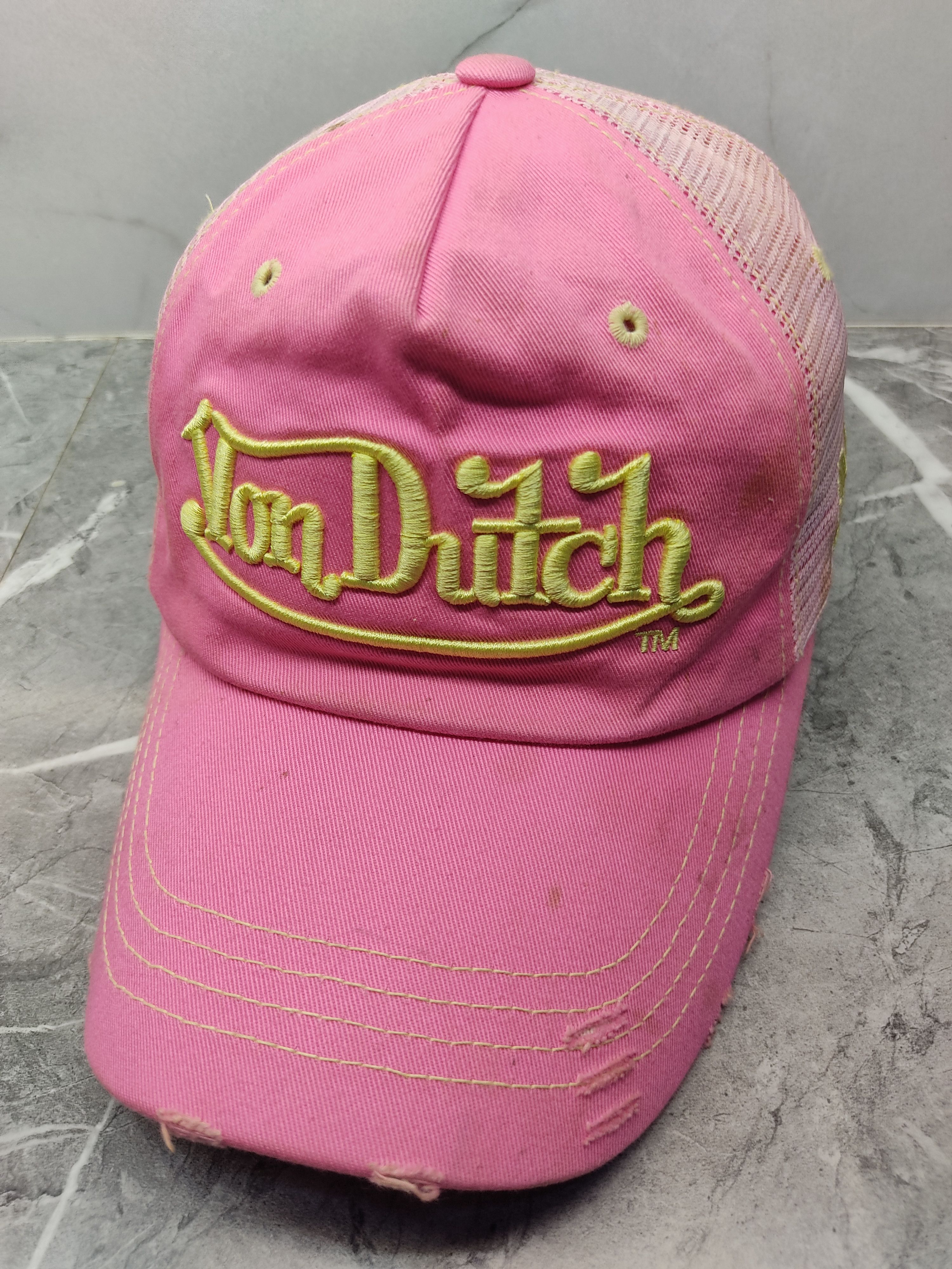 Vintage Vintage Von Dutch Distressed Style Trucker Hat Cap | Grailed