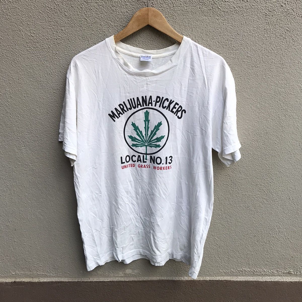 Vintage Vintage MARIJUANA pickers graphic tee Size US M / EU 48-50 / 2 - 1 Thumbnail