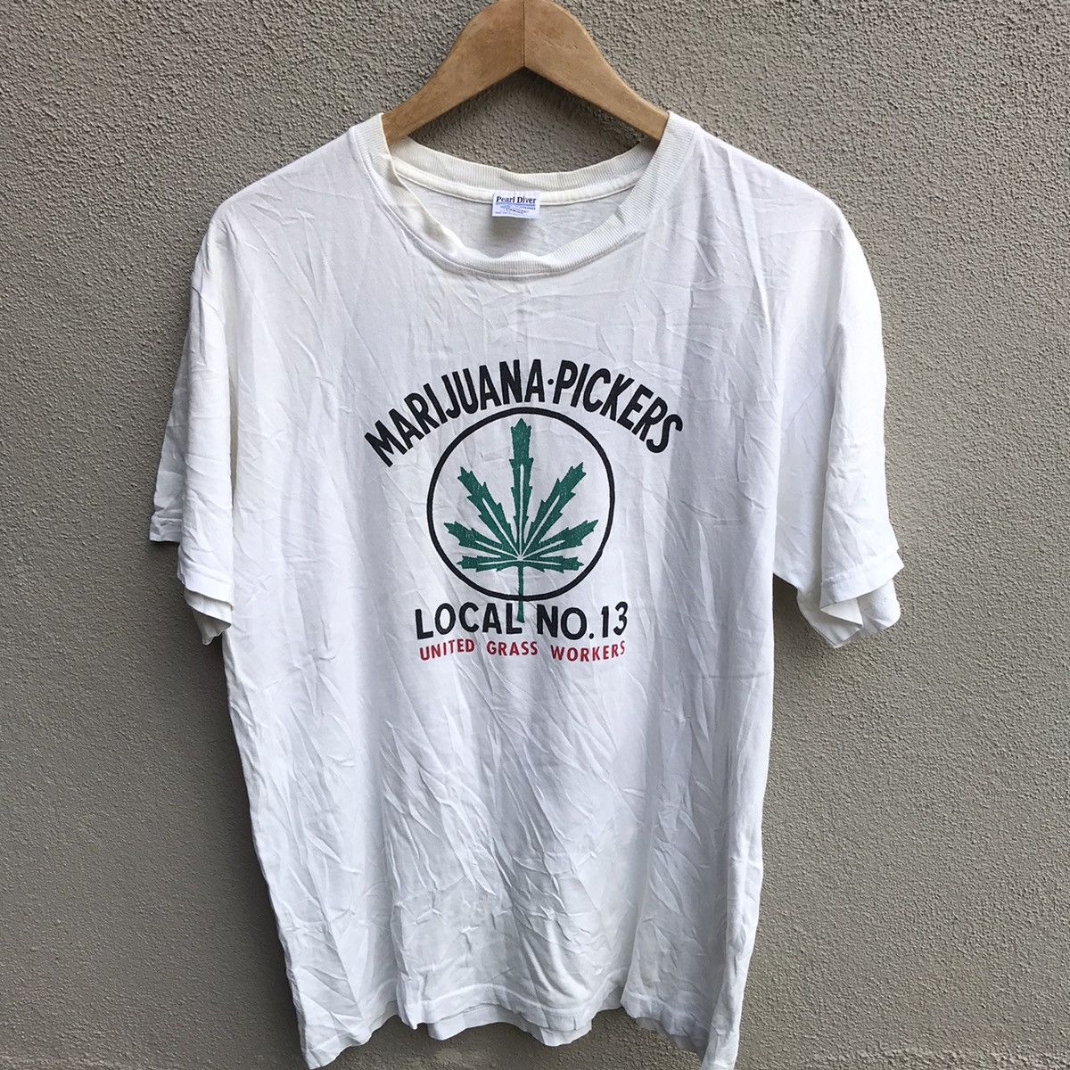Vintage Vintage MARIJUANA pickers graphic tee Size US M / EU 48-50 / 2 - 2 Thumbnail