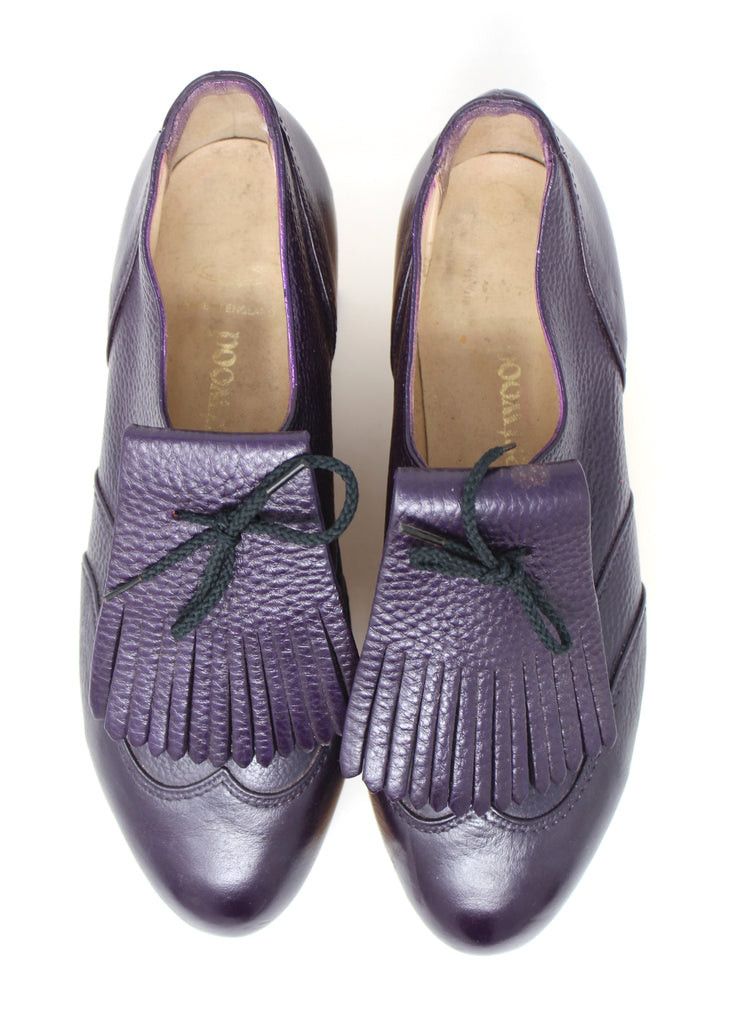 Purple vivienne westwood shoes deals