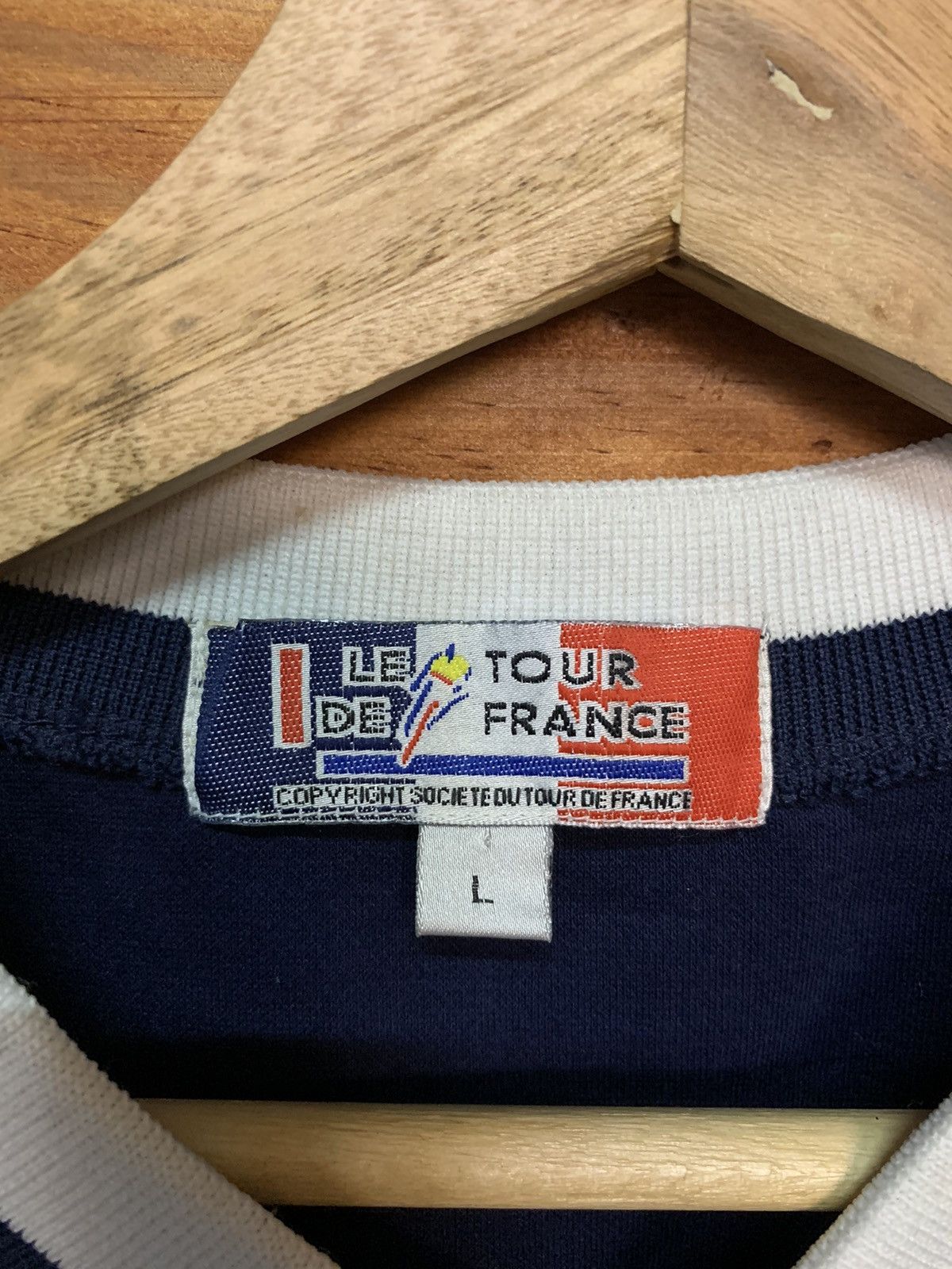 Vintage Vintage Le Tour De France Sweatshirts Size US L / EU 52-54 / 3 - 4 Thumbnail