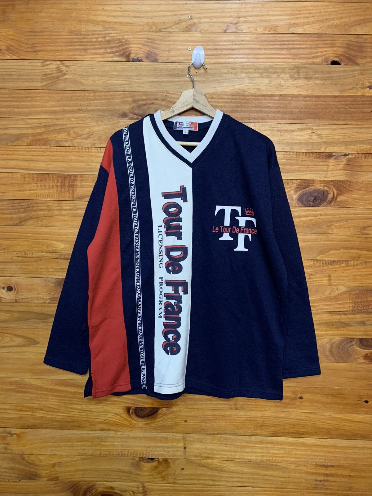 Vintage Vintage Le Tour De France Sweatshirts Size US L / EU 52-54 / 3 - 1 Thumbnail