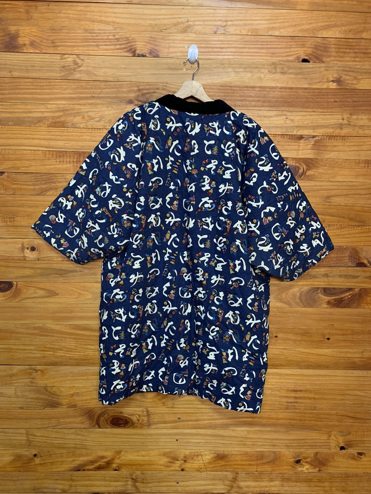 Japanese Brand Vintage All Over Prints Hanten Kimono Cardigan Made In Japan Size US L / EU 52-54 / 3 - 5 Thumbnail