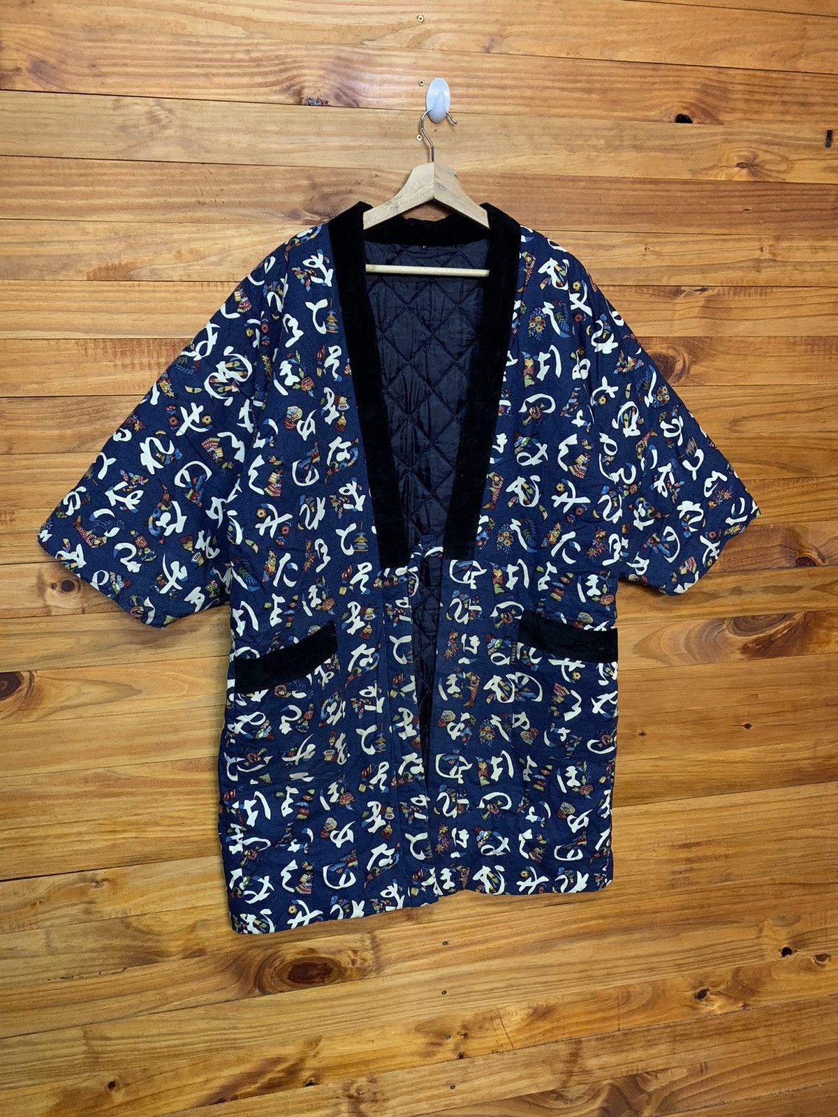 Japanese Brand Vintage All Over Prints Hanten Kimono Cardigan Made In Japan Size US L / EU 52-54 / 3 - 2 Thumbnail