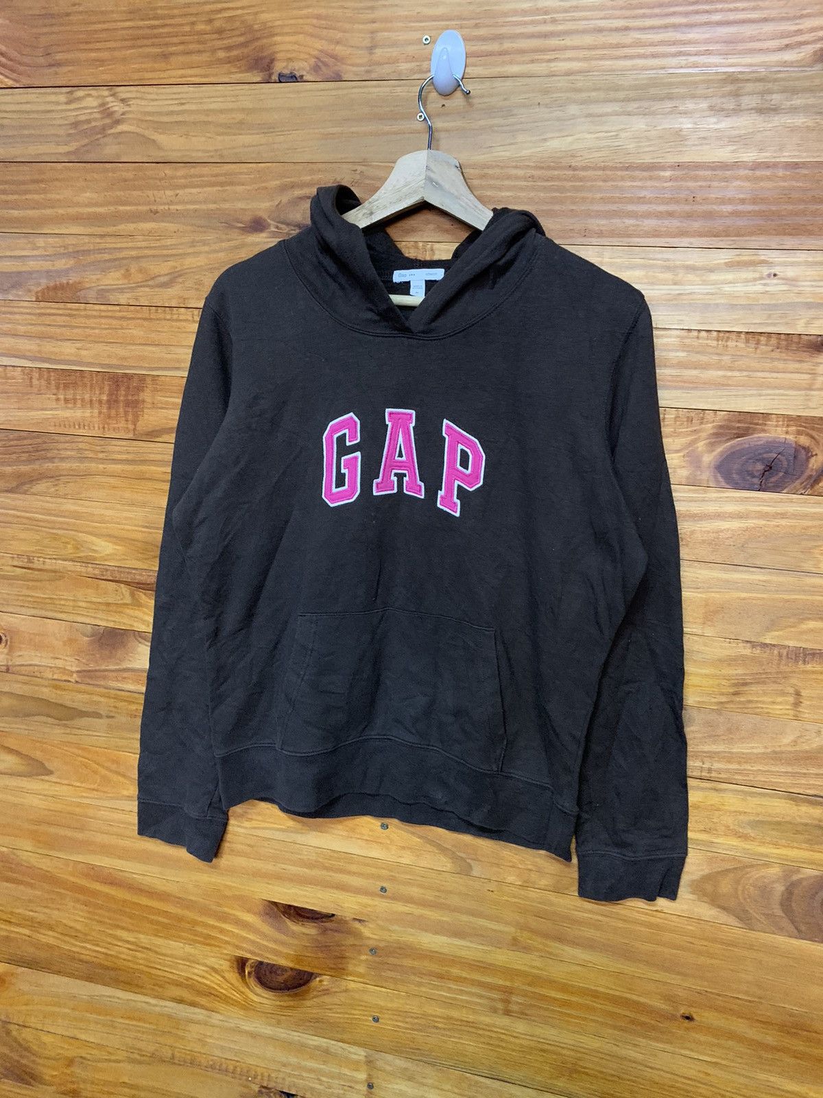Gap Embroidered Gap Big Logo Pullover Hoodie Size US S / EU 44-46 / 1 - 2 Thumbnail