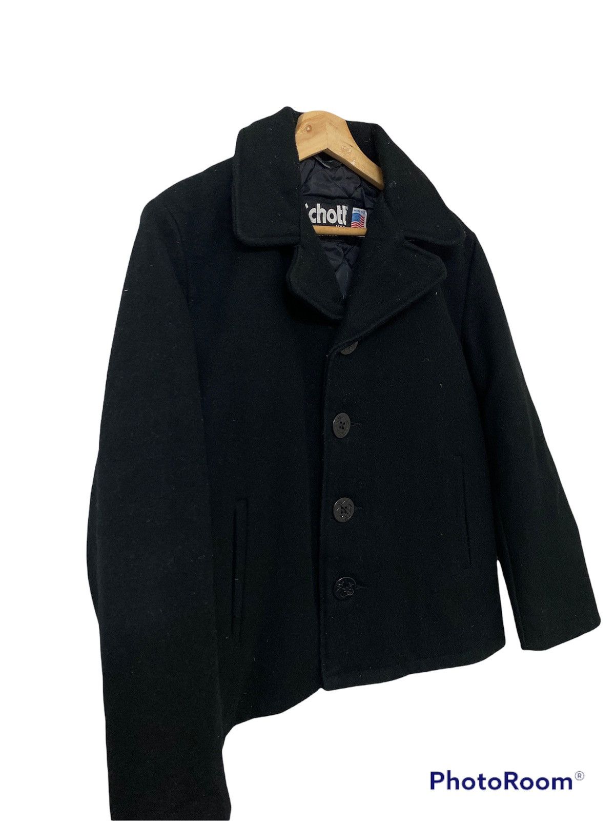 Schott × Vintage 🔥STEALS🔥 VINTAGE SCHOTT NYC WOOL JACKET Size US M / EU 48-50 / 2 - 2 Thumbnail