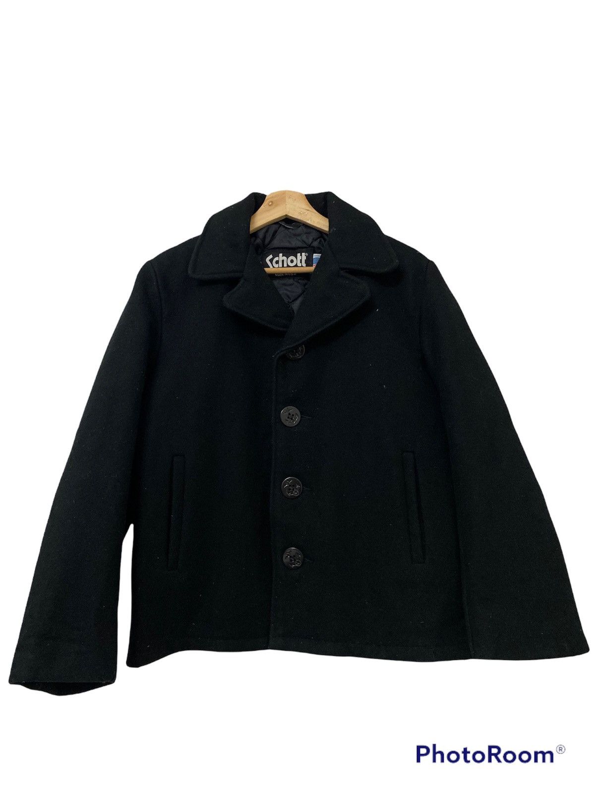 Schott × Vintage 🔥STEALS🔥 VINTAGE SCHOTT NYC WOOL JACKET Size US M / EU 48-50 / 2 - 1 Thumbnail