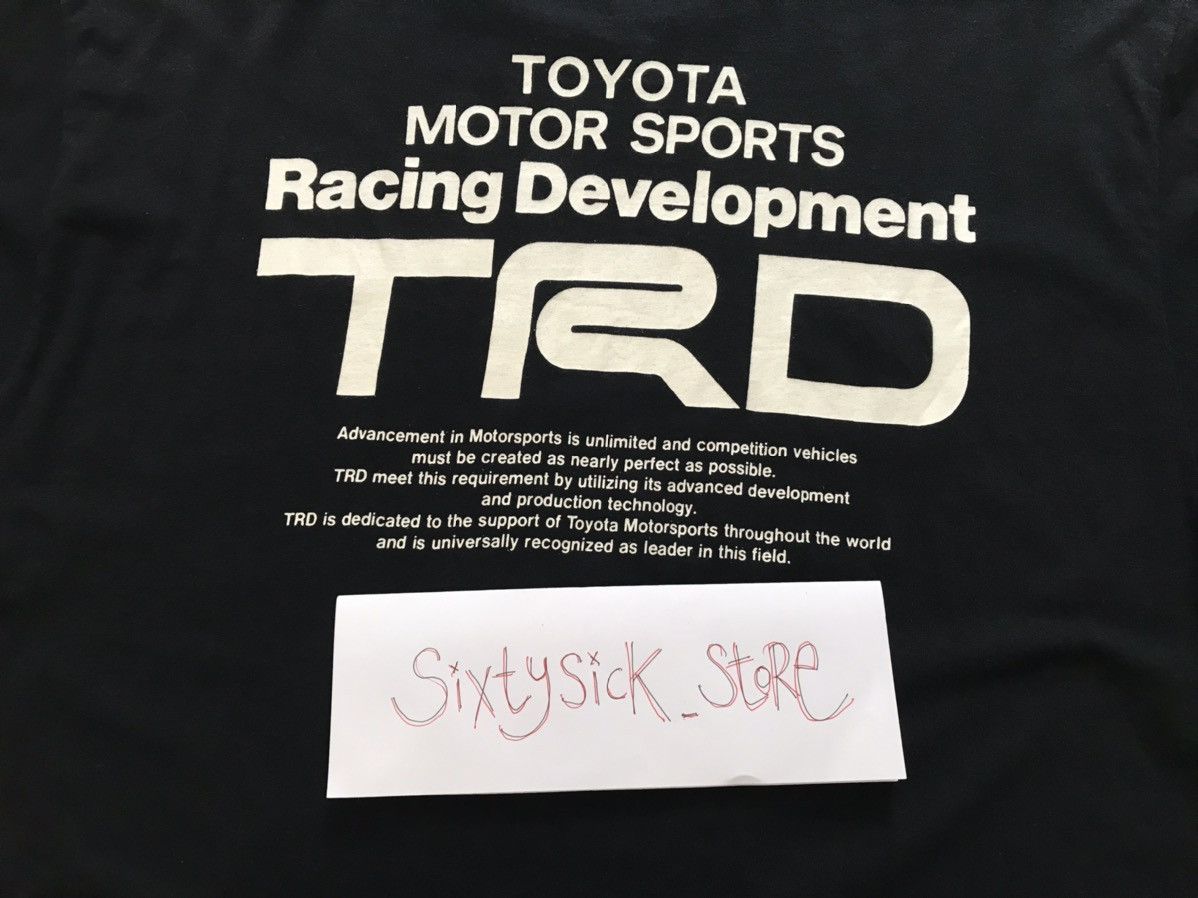 Japanese Brand × Vintage Vintage Toyota Racing TRD Motorsports Shirt Size US L / EU 52-54 / 3 - 6 Thumbnail