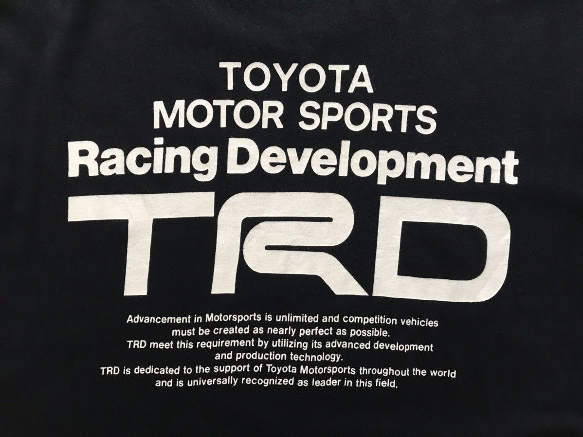 Japanese Brand × Vintage Vintage Toyota Racing TRD Motorsports Shirt Size US L / EU 52-54 / 3 - 3 Thumbnail