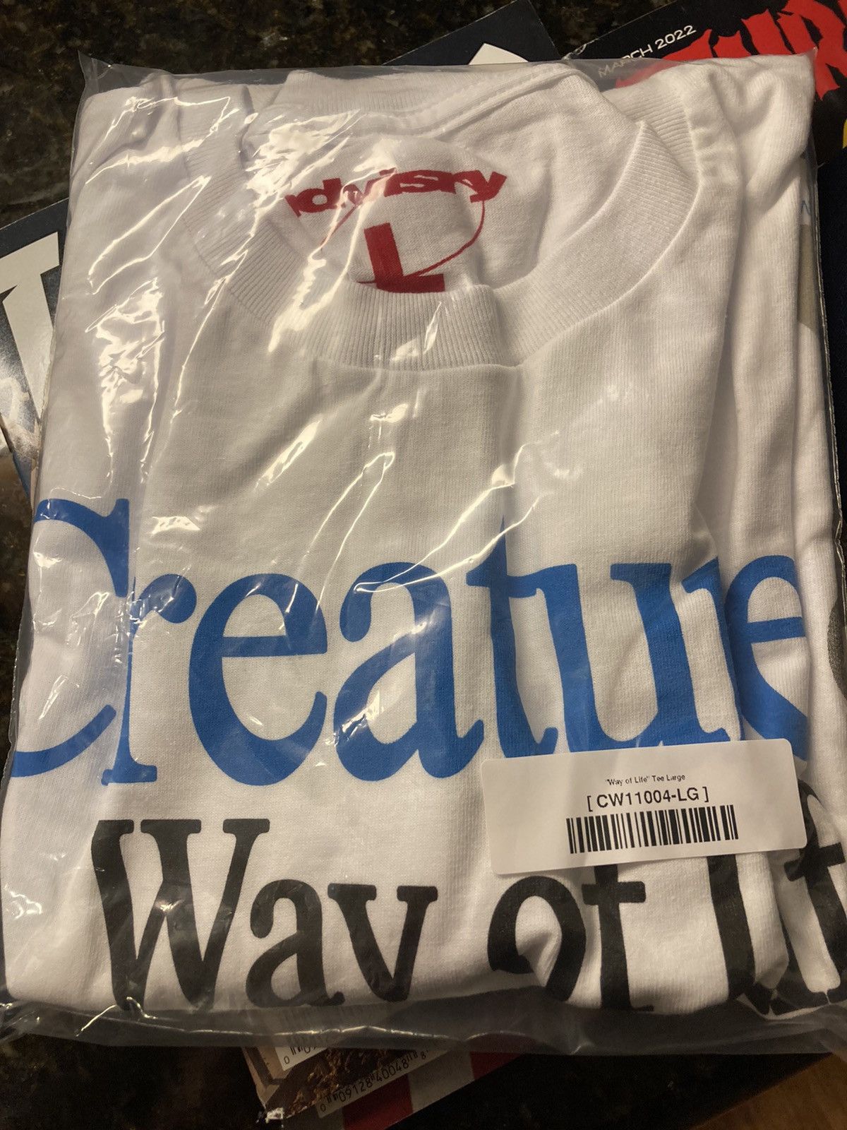 Advisry Clothing Creatures X Advisry Way of Life Tee L Size US L / EU 52-54 / 3 - 1 Thumbnail