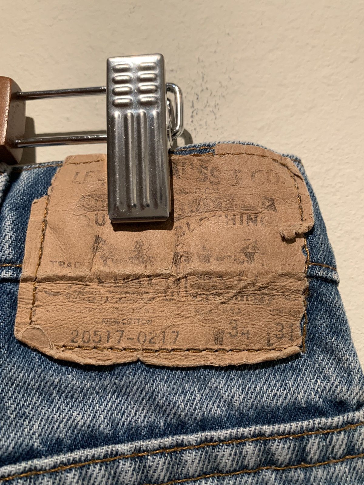 Levi's × Levi's Vintage Clothing × Vintage *RARE* Vintage Levi’s 517 Orange Tab USA Made Denim Jeans Size US 34 / EU 50 - 6 Thumbnail