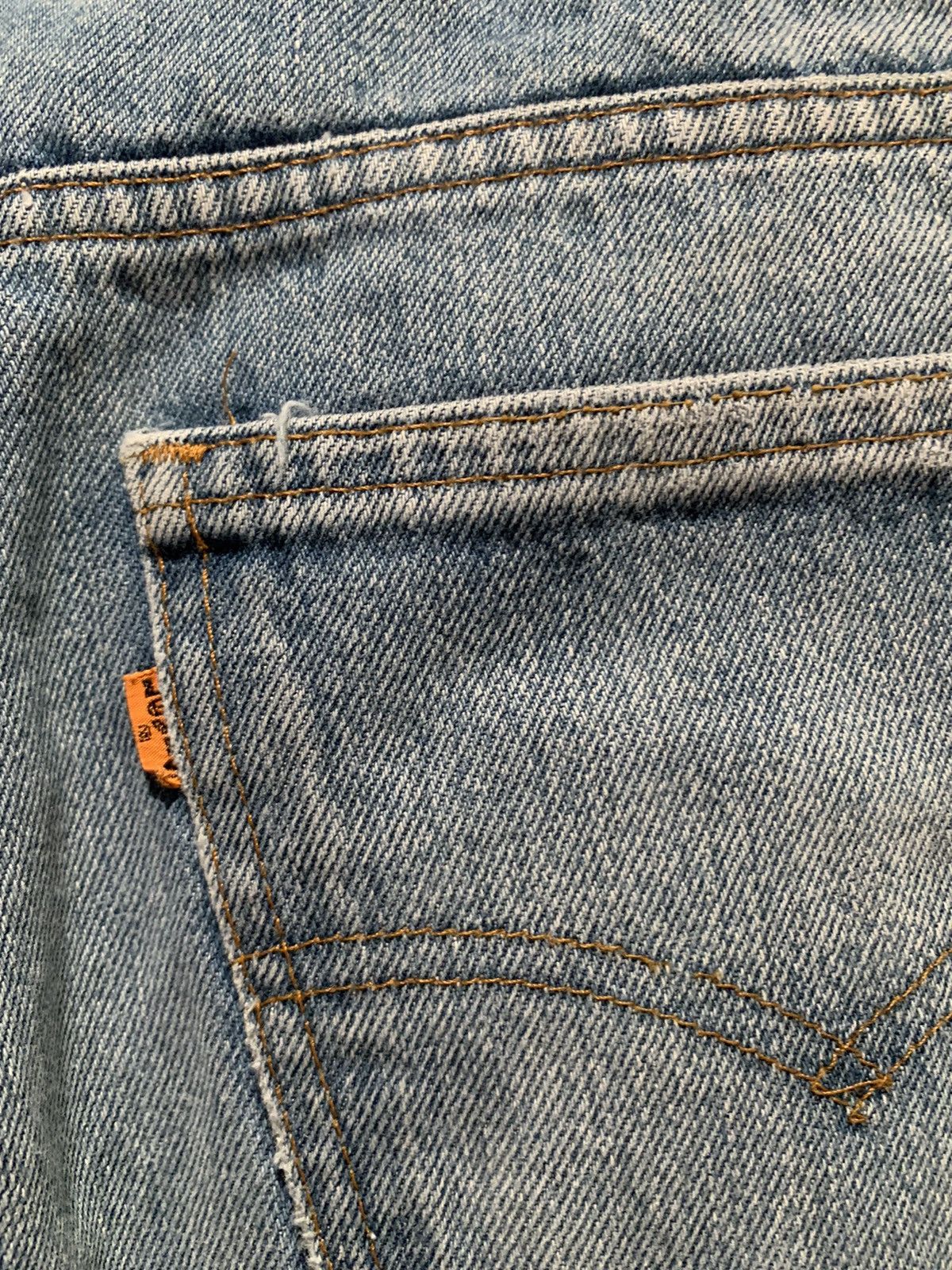 Levi's × Levi's Vintage Clothing × Vintage *RARE* Vintage Levi’s 517 Orange Tab USA Made Denim Jeans Size US 34 / EU 50 - 5 Thumbnail