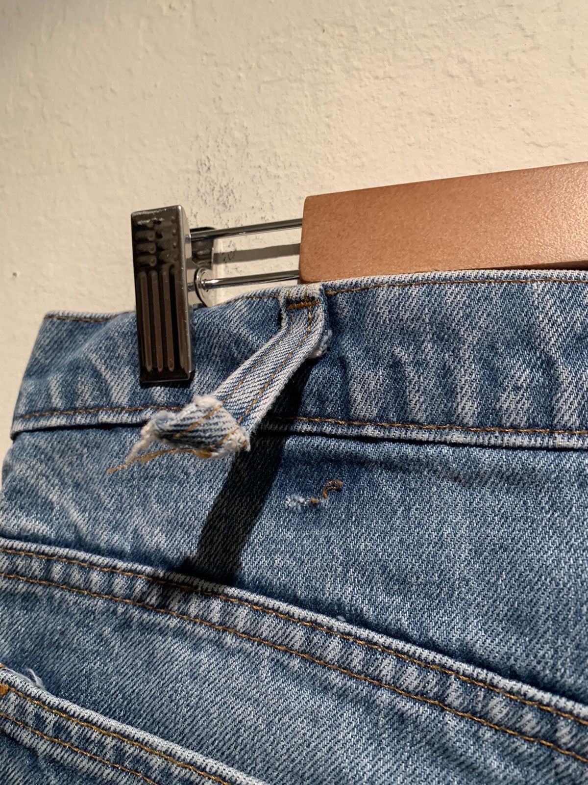 Levi's × Levi's Vintage Clothing × Vintage *RARE* Vintage Levi’s 517 Orange Tab USA Made Denim Jeans Size US 34 / EU 50 - 7 Thumbnail