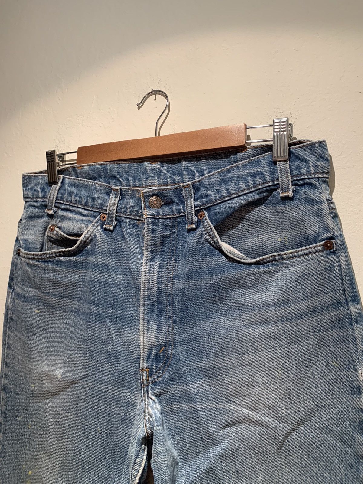 Levi's × Levi's Vintage Clothing × Vintage *RARE* Vintage Levi’s 517 Orange Tab USA Made Denim Jeans Size US 34 / EU 50 - 3 Thumbnail