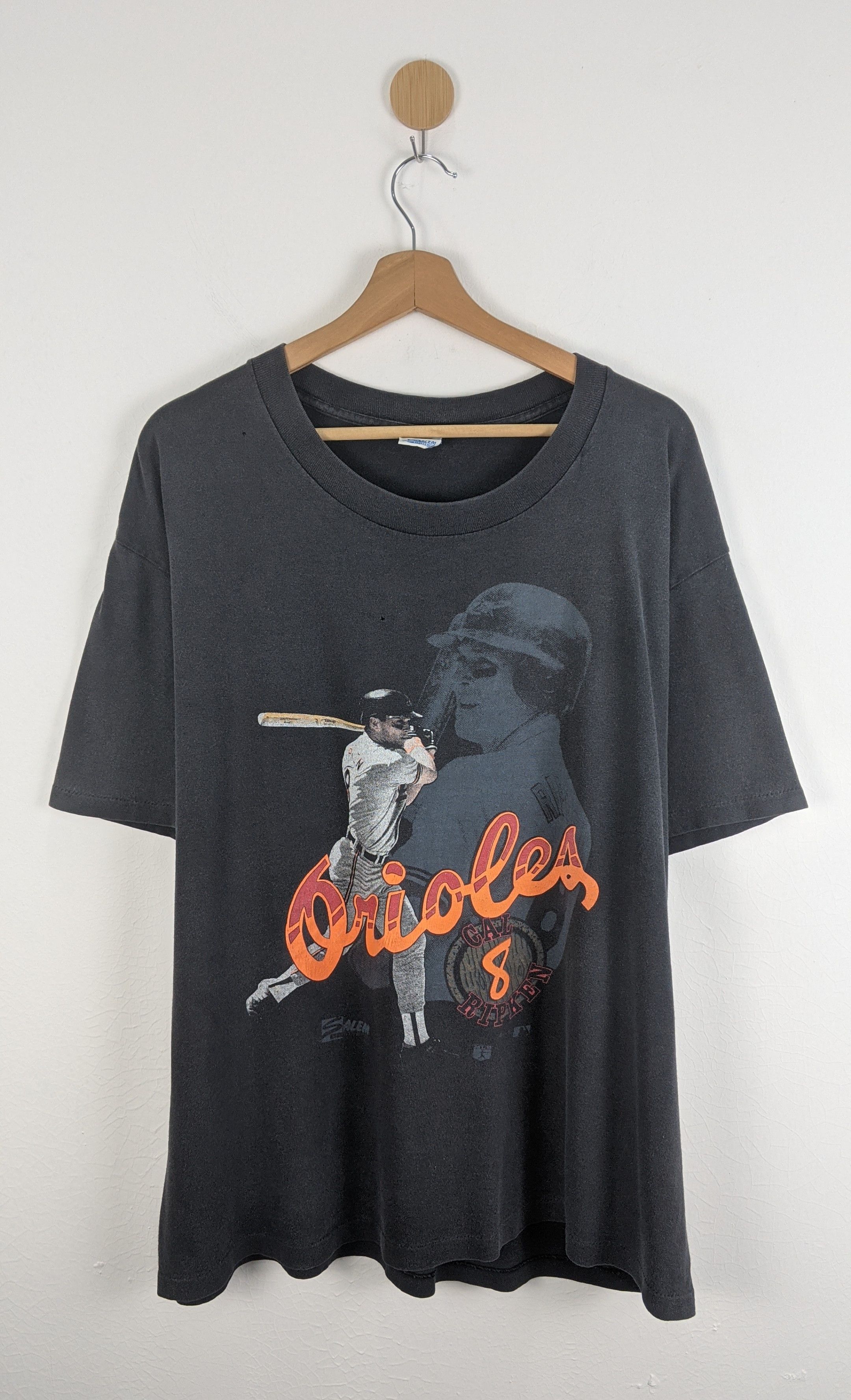MLB Vintage Cal Ripken Baltimore Orioles 90s Salem MLB shirt Size US XL / EU 56 / 4 - 1 Thumbnail