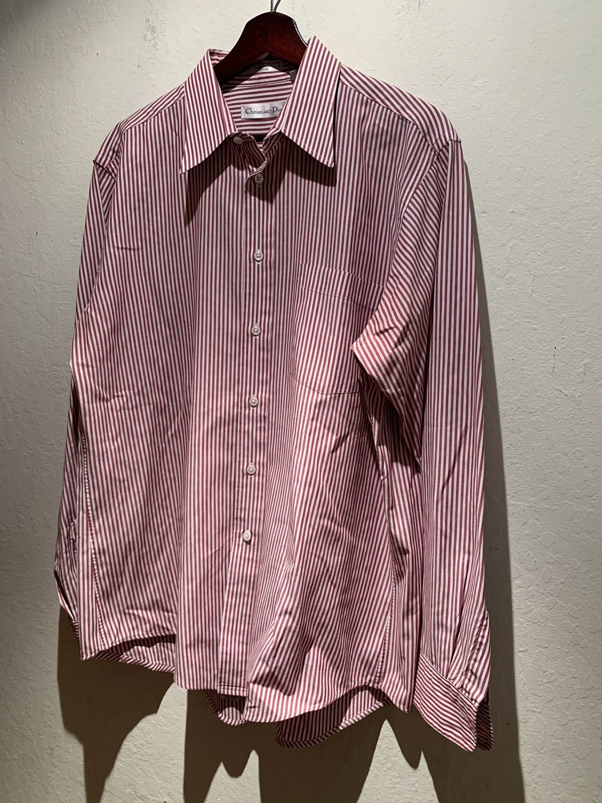 Vintage *RARE* Vintage Christian Dior Homme Striped Button Shirt | Grailed