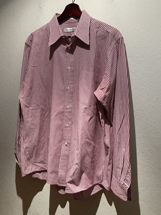 Vintage *RARE* Vintage Christian Dior Homme Striped Button Shirt