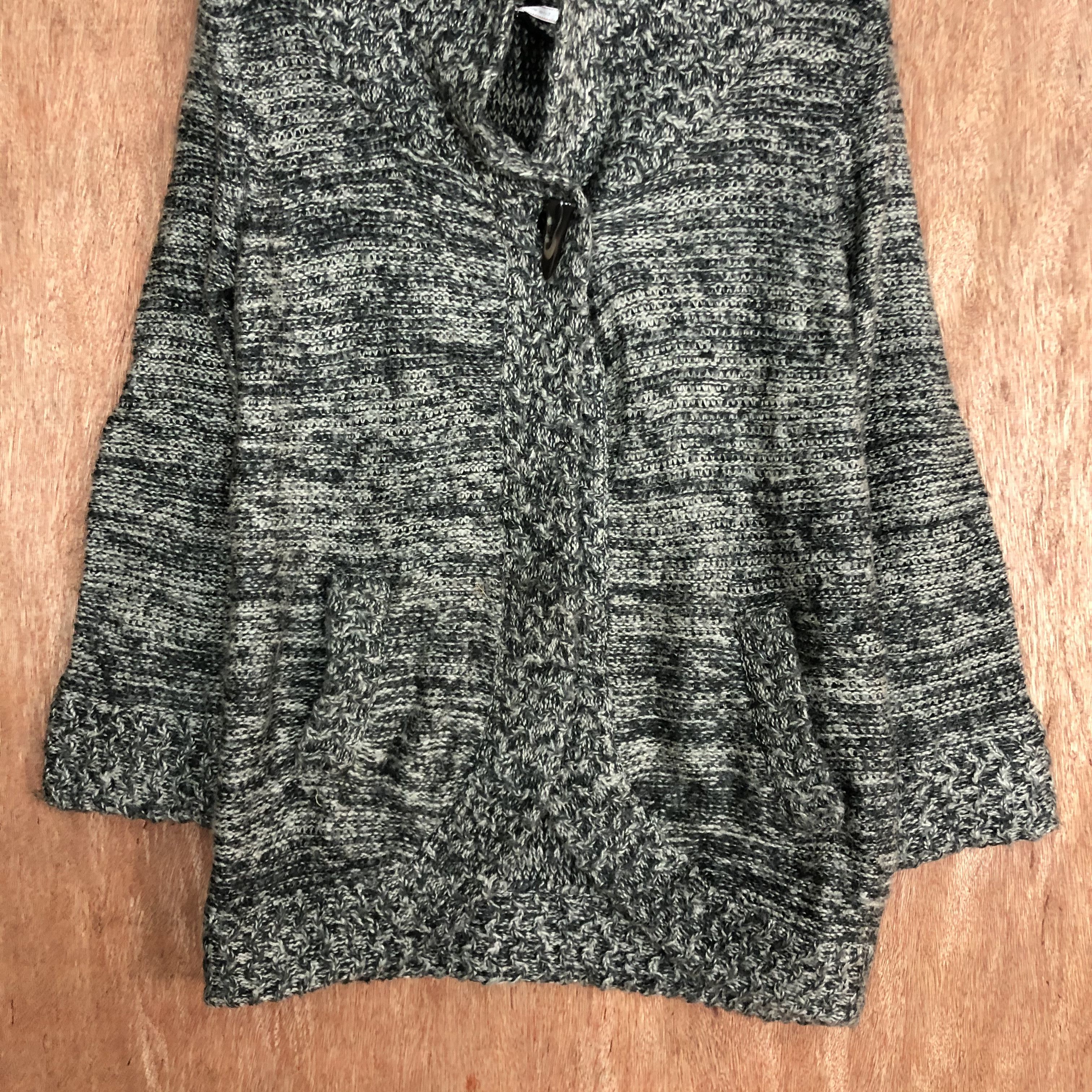 Homespun Knitwear Japan Brand Grey mohair Knitwear #6069 Size US M / EU 48-50 / 2 - 8 Thumbnail
