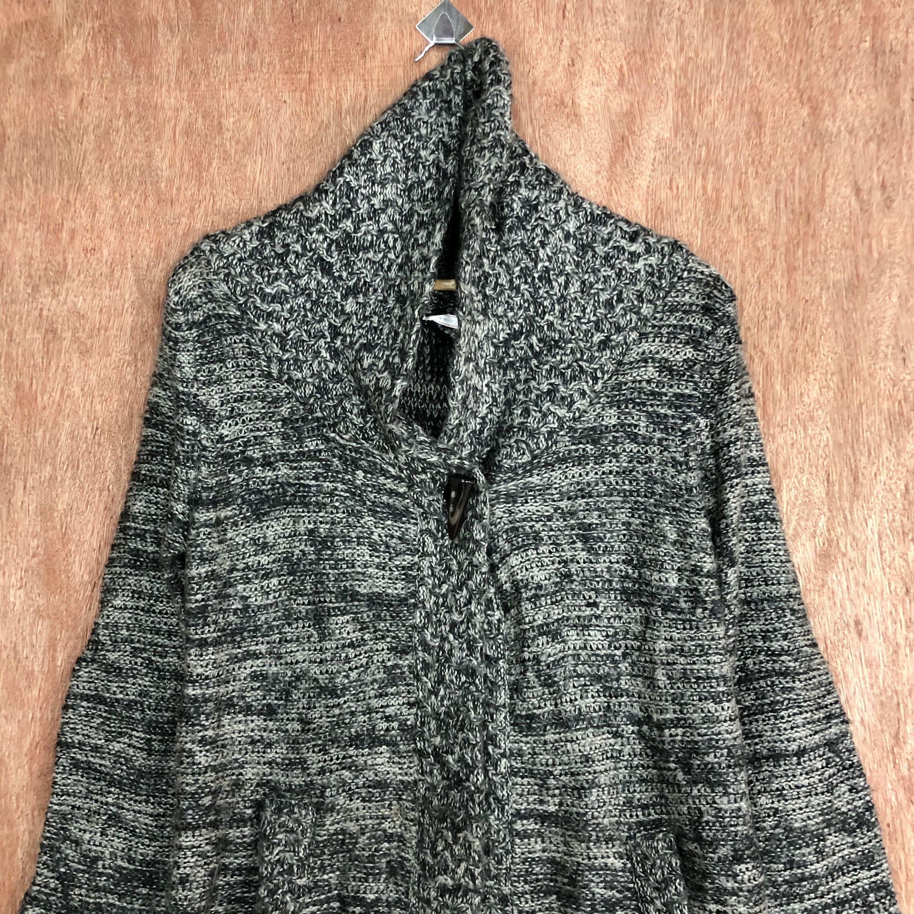 Homespun Knitwear Japan Brand Grey mohair Knitwear #6069 Size US M / EU 48-50 / 2 - 2 Thumbnail