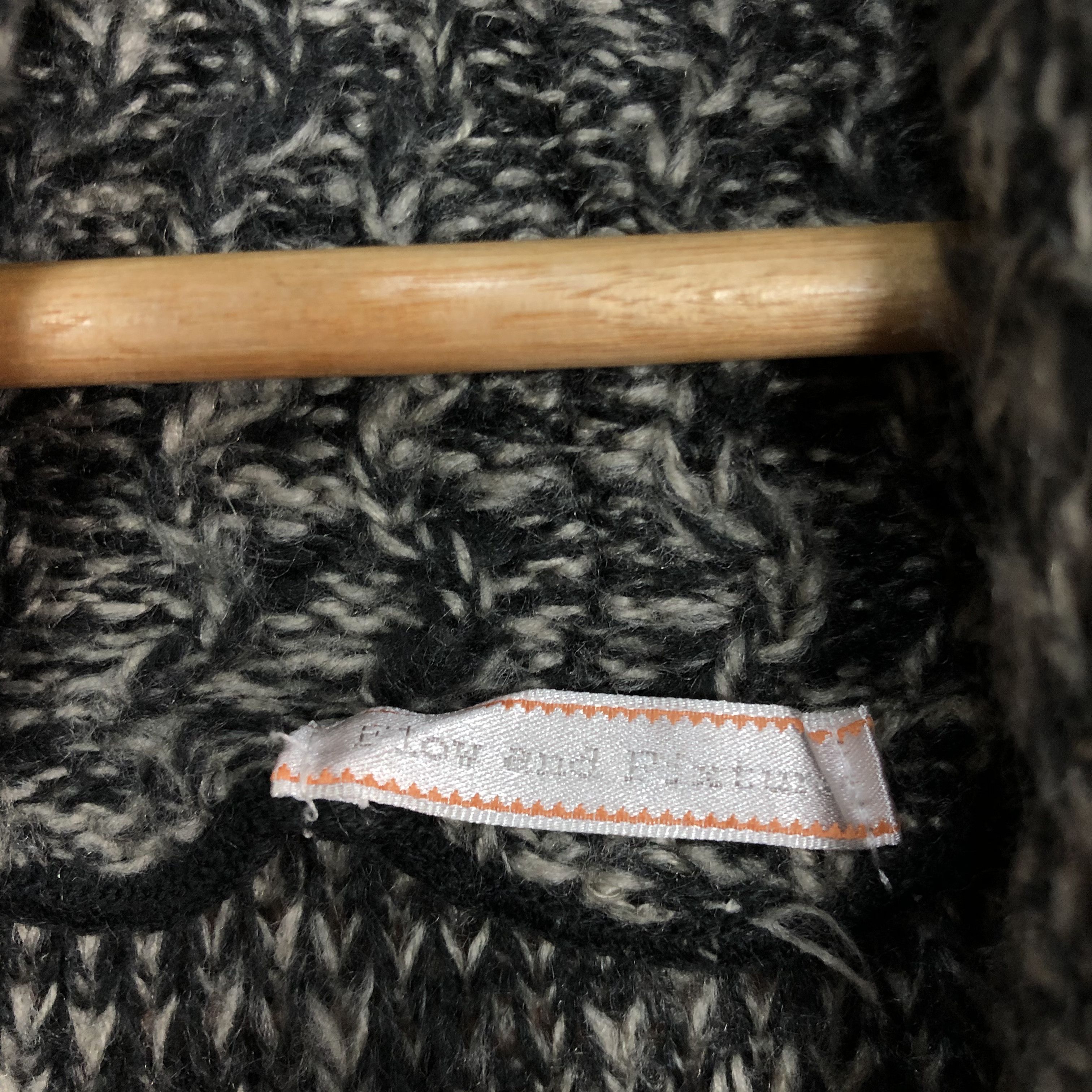 Homespun Knitwear Japan Brand Grey mohair Knitwear #6069 Size US M / EU 48-50 / 2 - 9 Thumbnail