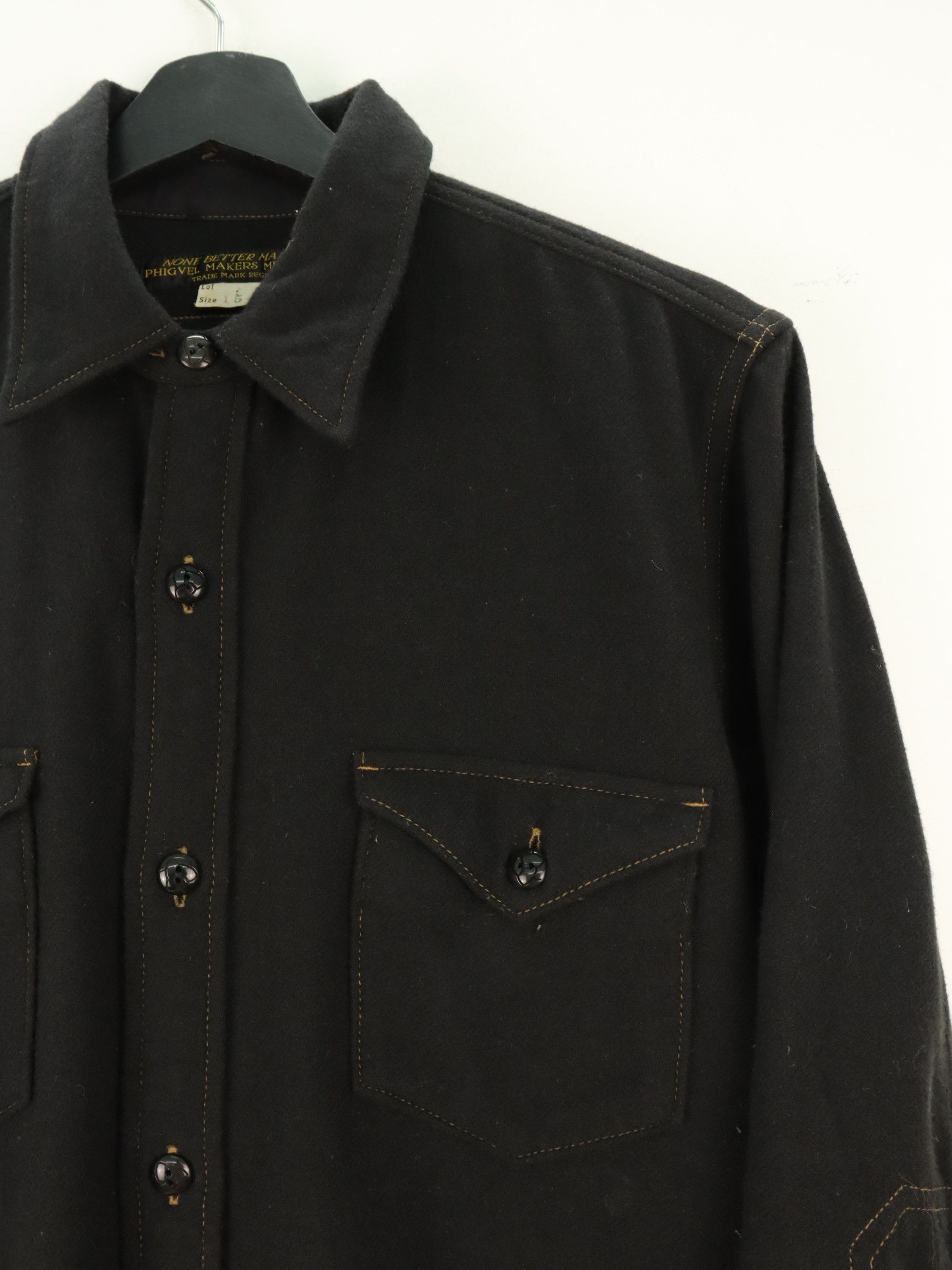 PHIGVEL MAKERS & Co. Phigvel Makers & Co. Wool Shirt Size US M / EU 48-50 / 2 - 4 Thumbnail