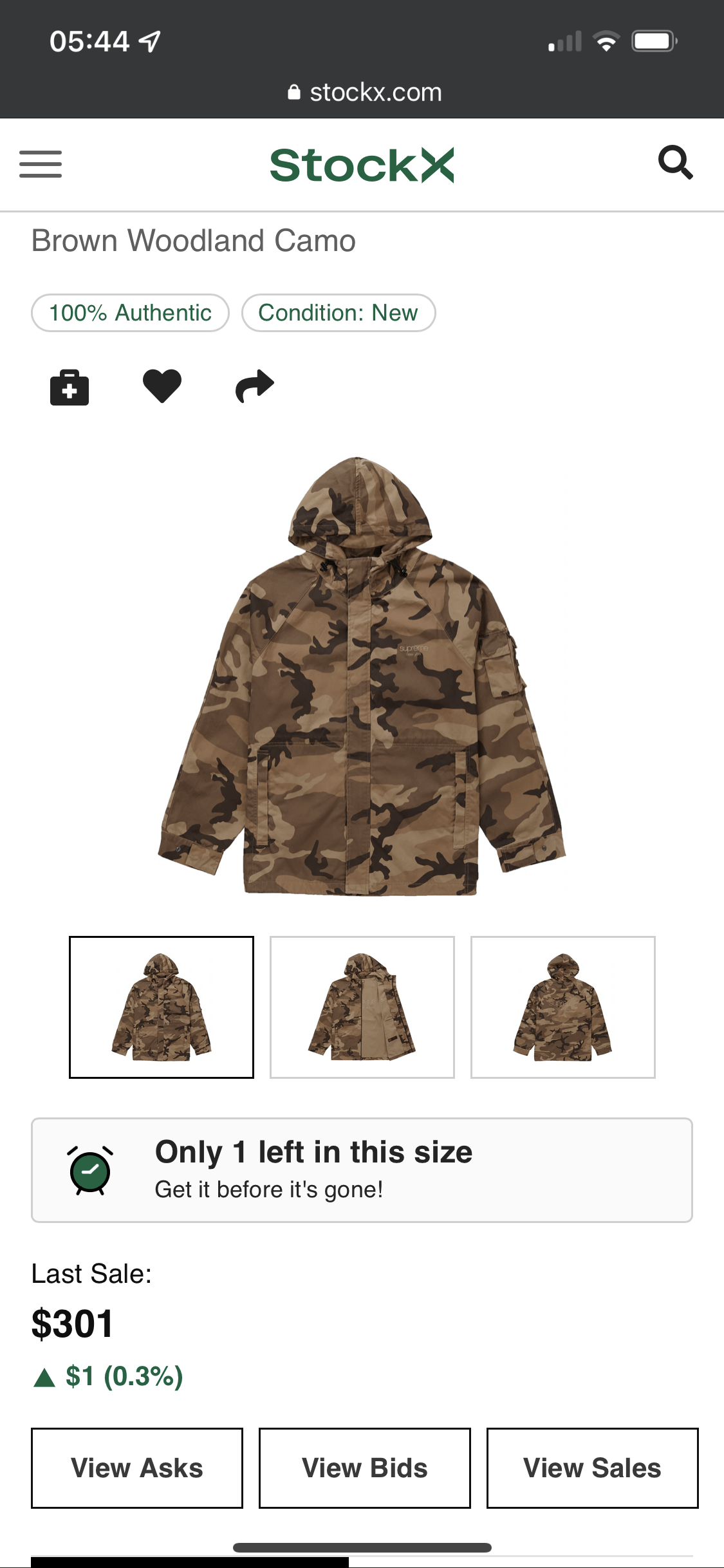 Supreme FW19 Cotton Field Jacket Size US XL / EU 56 / 4 - 1 Thumbnail